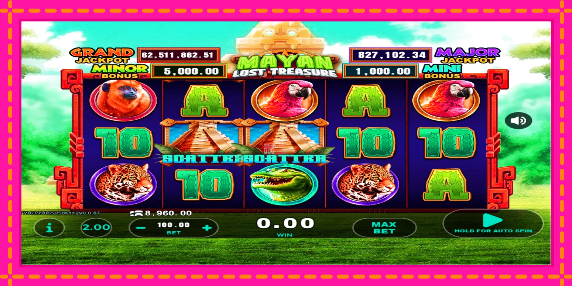 Slot machine Mayan Lost Treasure gratuitamente, immagine 3