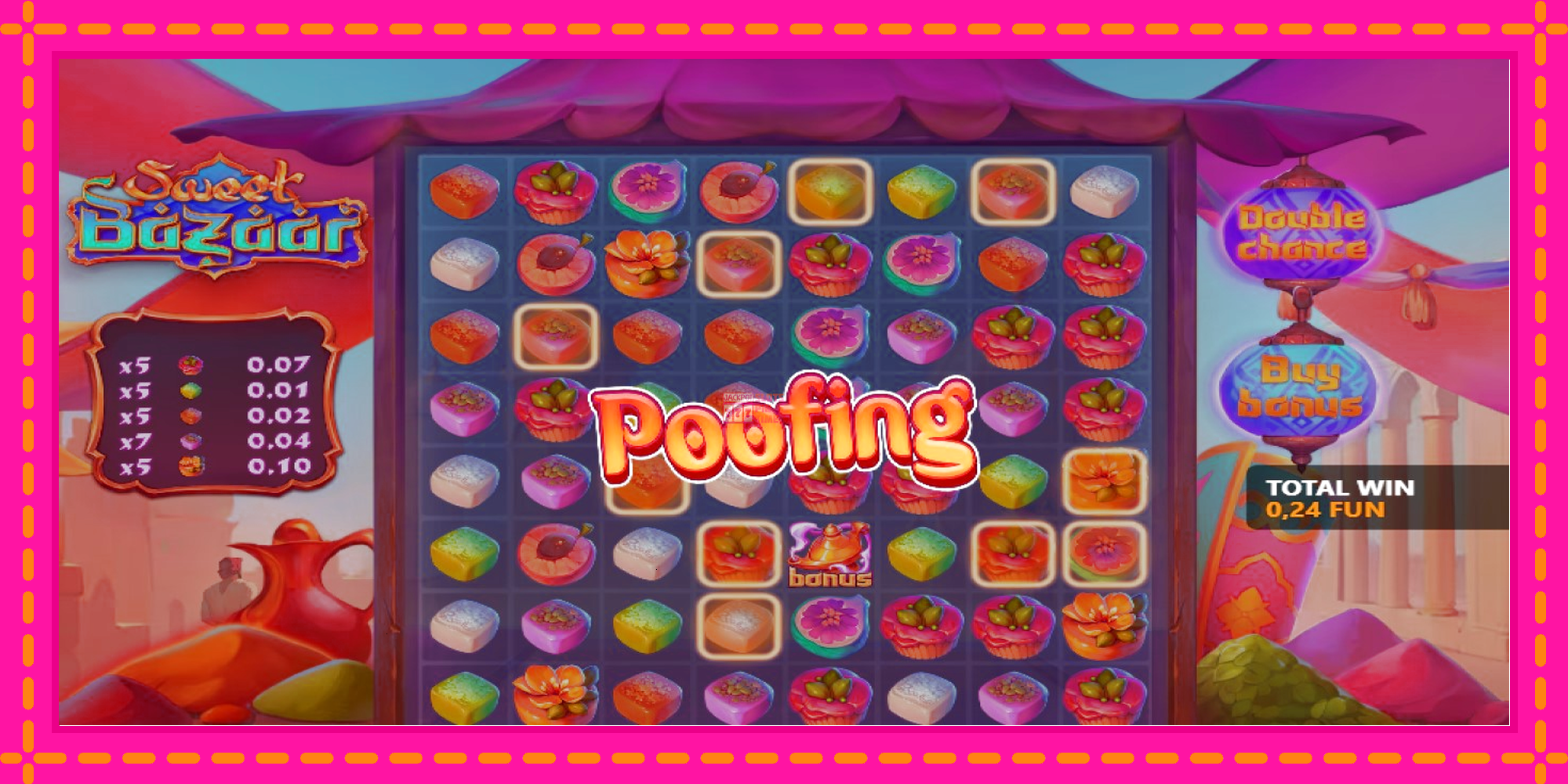 Slot machine Sweet Bazaar gratuitamente, immagine 3