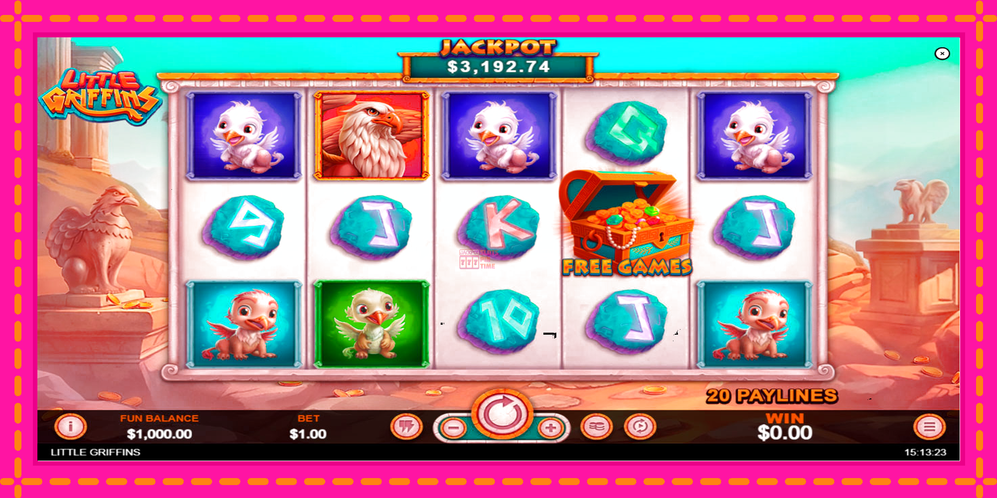 Slot machine Little Griffins gratuitamente, immagine 1