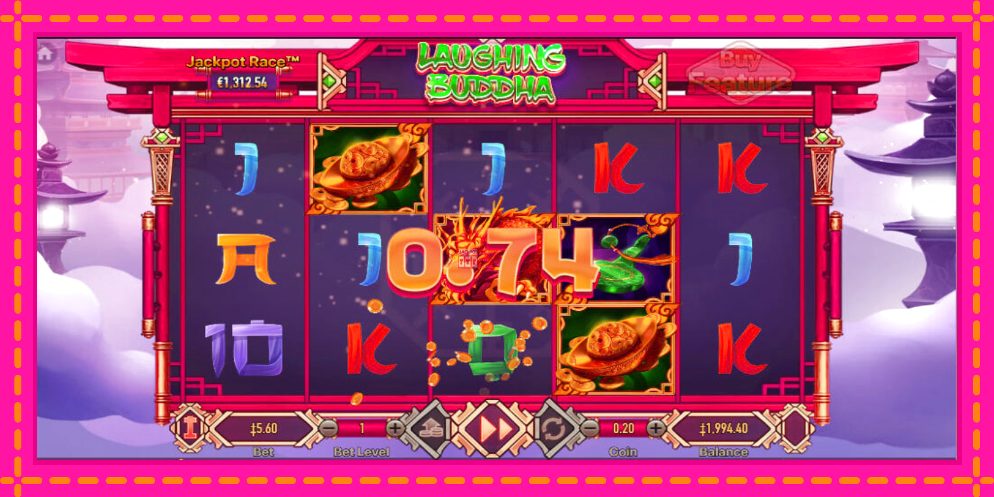 Slot machine Laughing Buddha gratuitamente, immagine 6