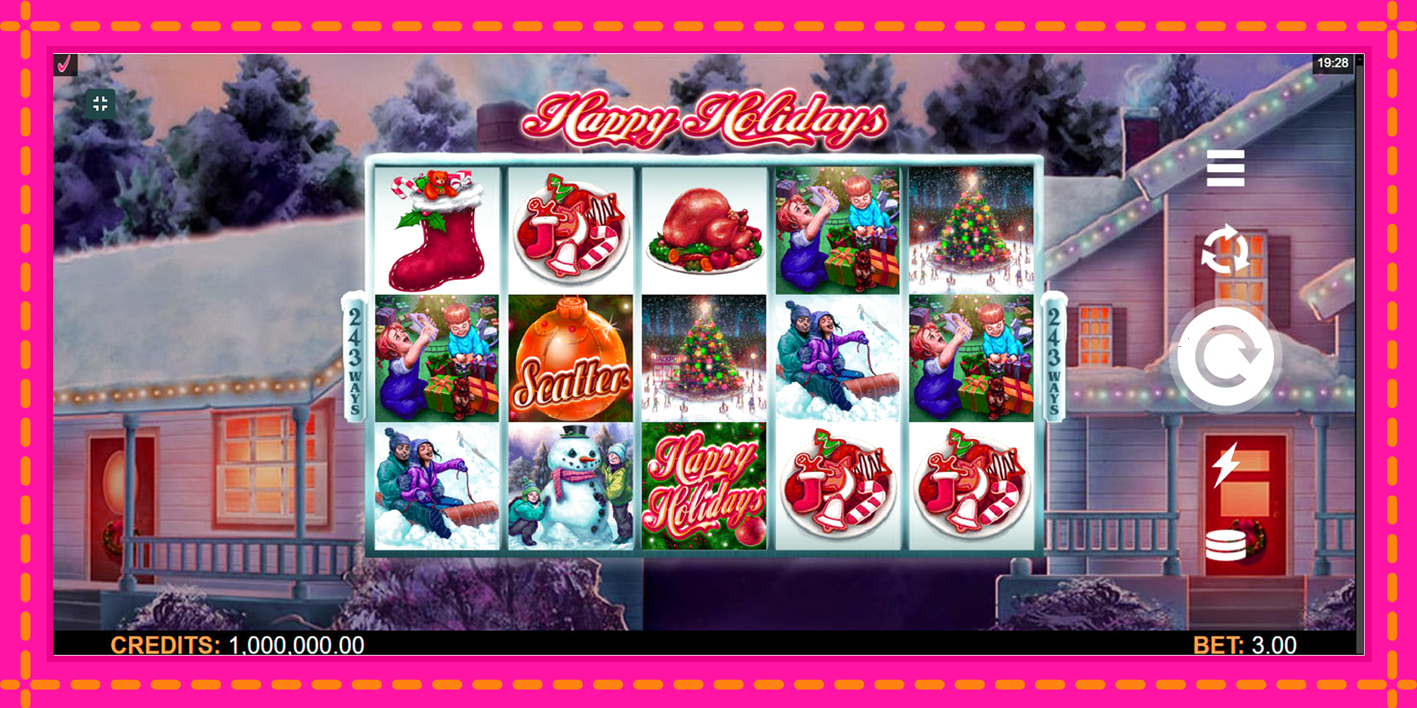 Slot machine Happy Holidays gratuitamente, immagine 1