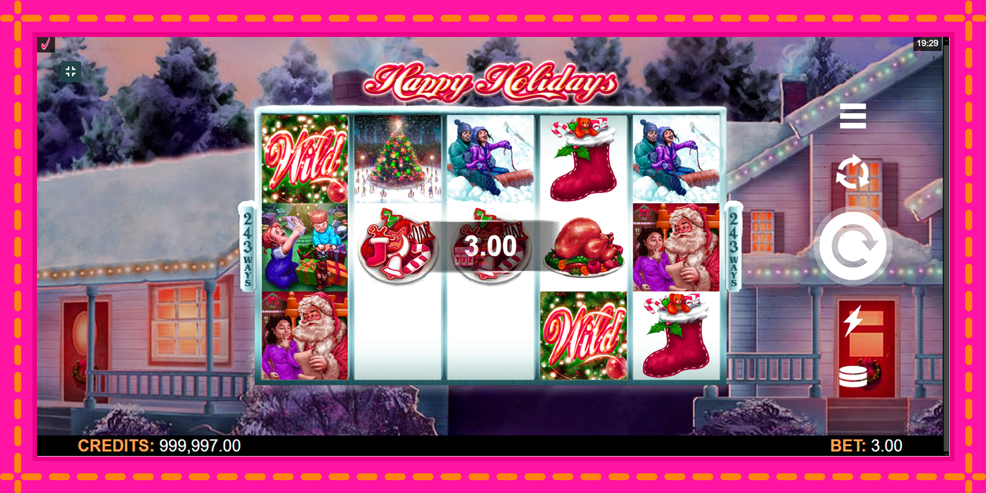 Slot machine Happy Holidays gratuitamente, immagine 2