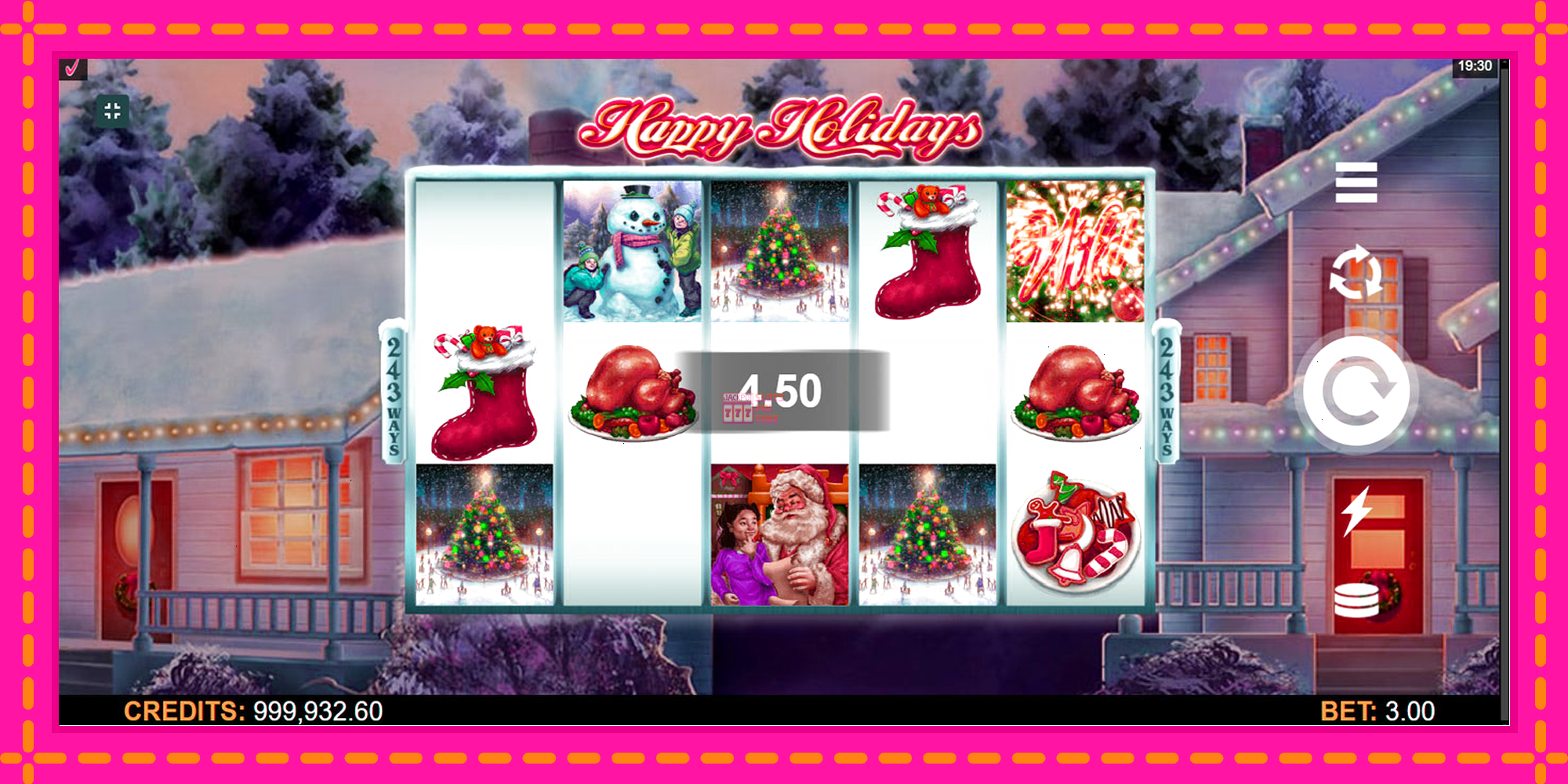 Slot machine Happy Holidays gratuitamente, immagine 3