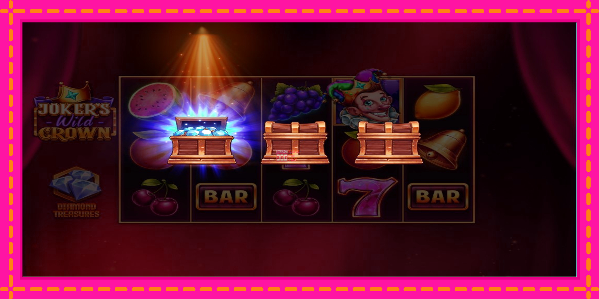 Slot machine Jokers Wild Crown Diamond Treasures gratuitamente, immagine 3