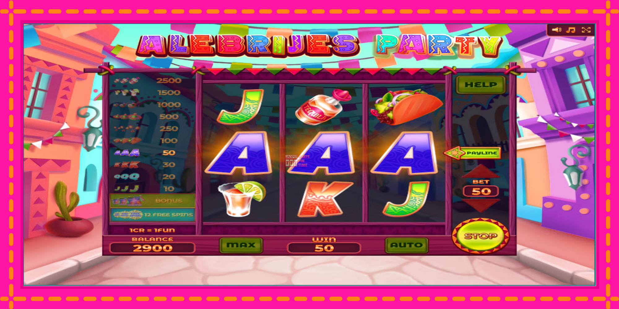 Slot machine Alebrijes Party 3x3 gratuitamente, immagine 3