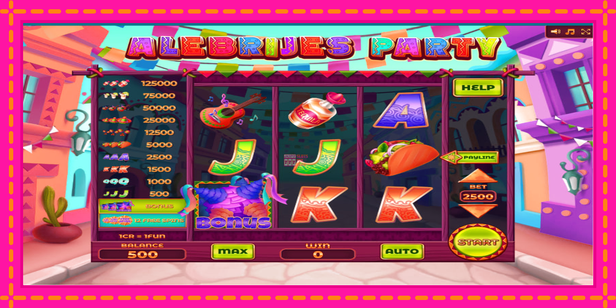 Slot machine Alebrijes Party 3x3 gratuitamente, immagine 4