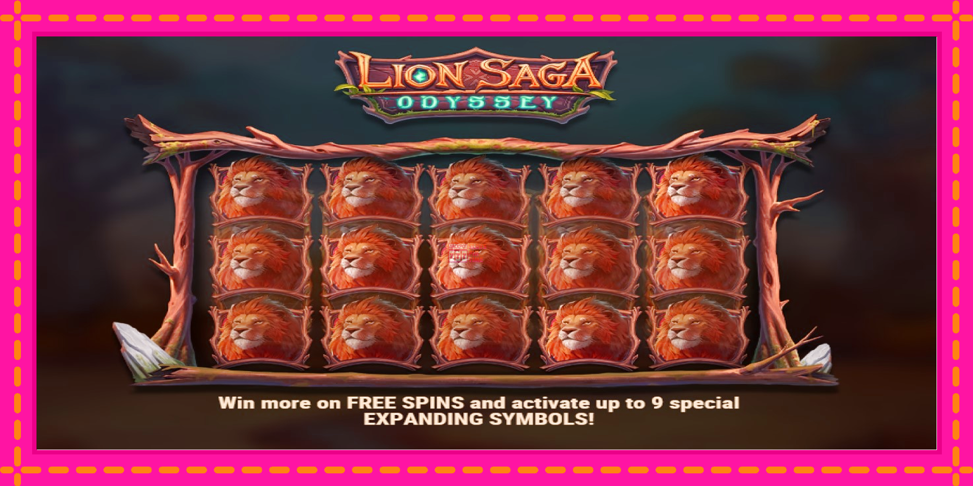 Slot machine Lion Saga Odyssey gratuitamente, immagine 3