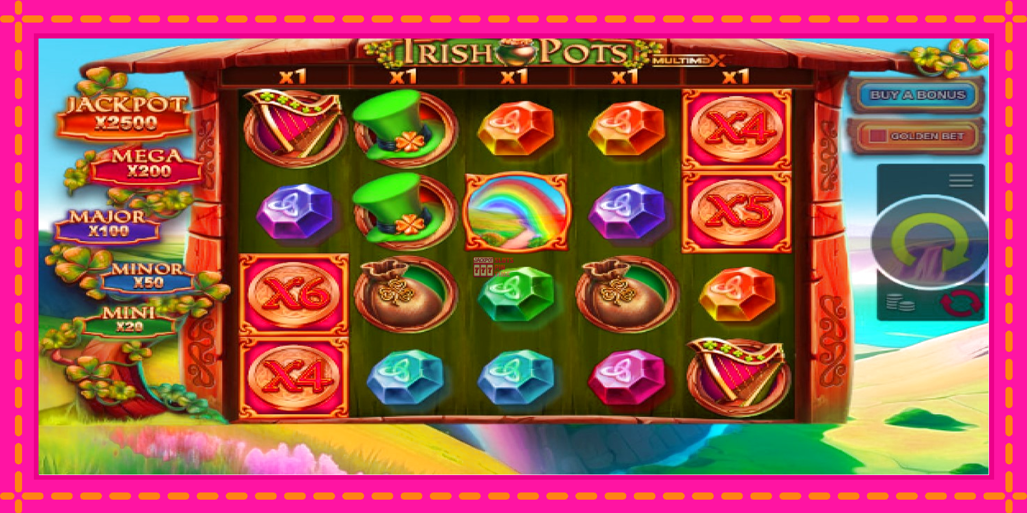 Slot machine Irish Pots MultiMax gratuitamente, immagine 2