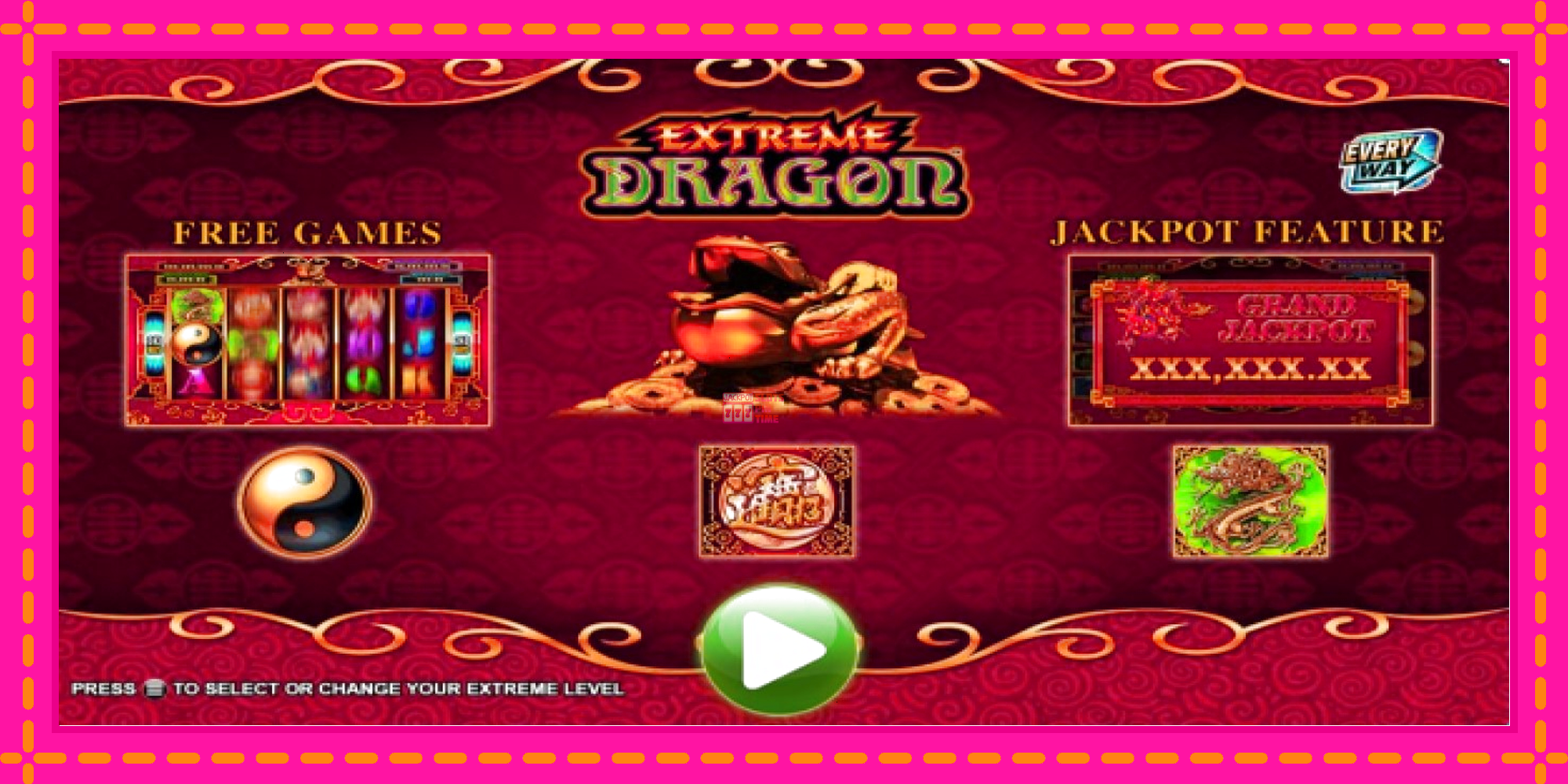 Slot machine Extreme Dragon gratuitamente, immagine 3