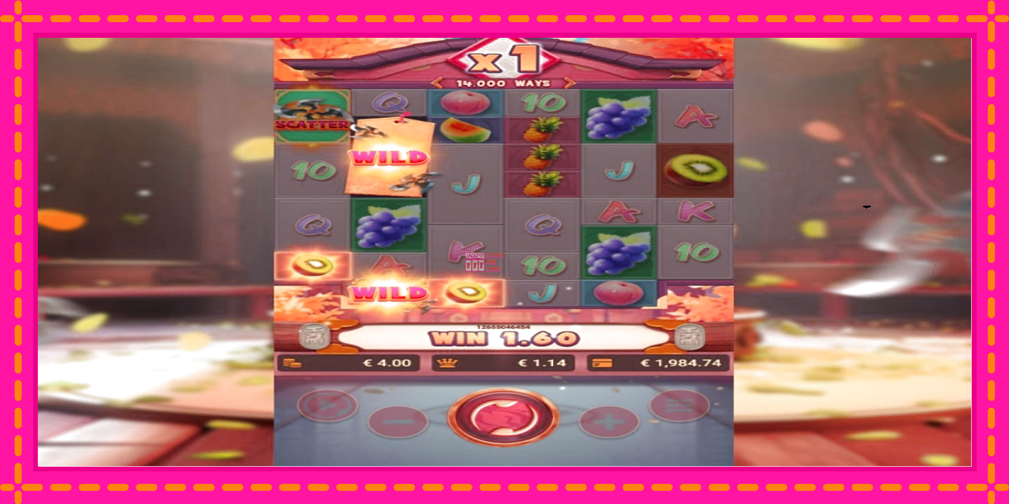 Slot machine Fruit Ninja Fury gratuitamente, immagine 3