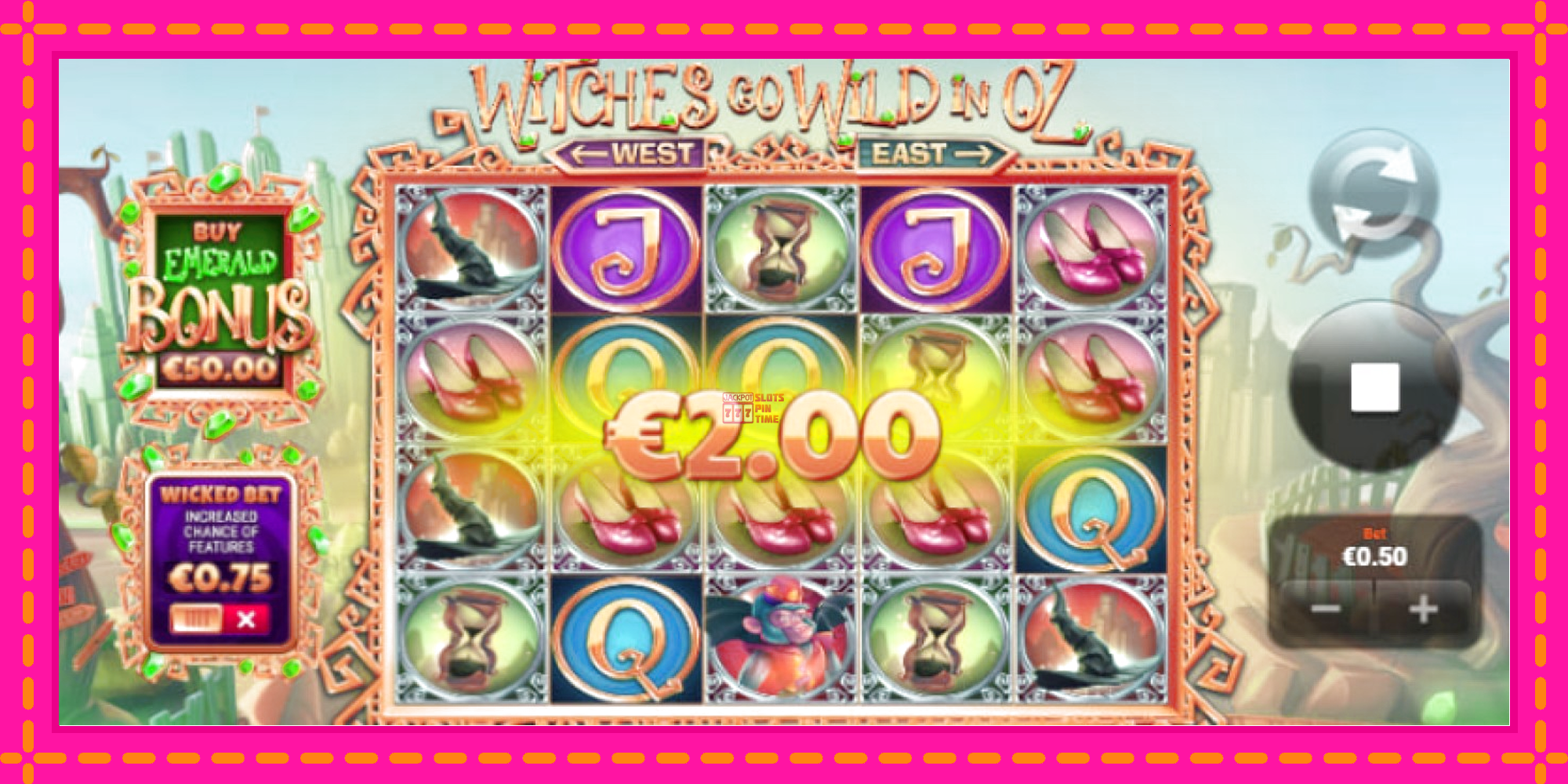 Slot machine Witches Go Wild in Oz gratuitamente, immagine 1