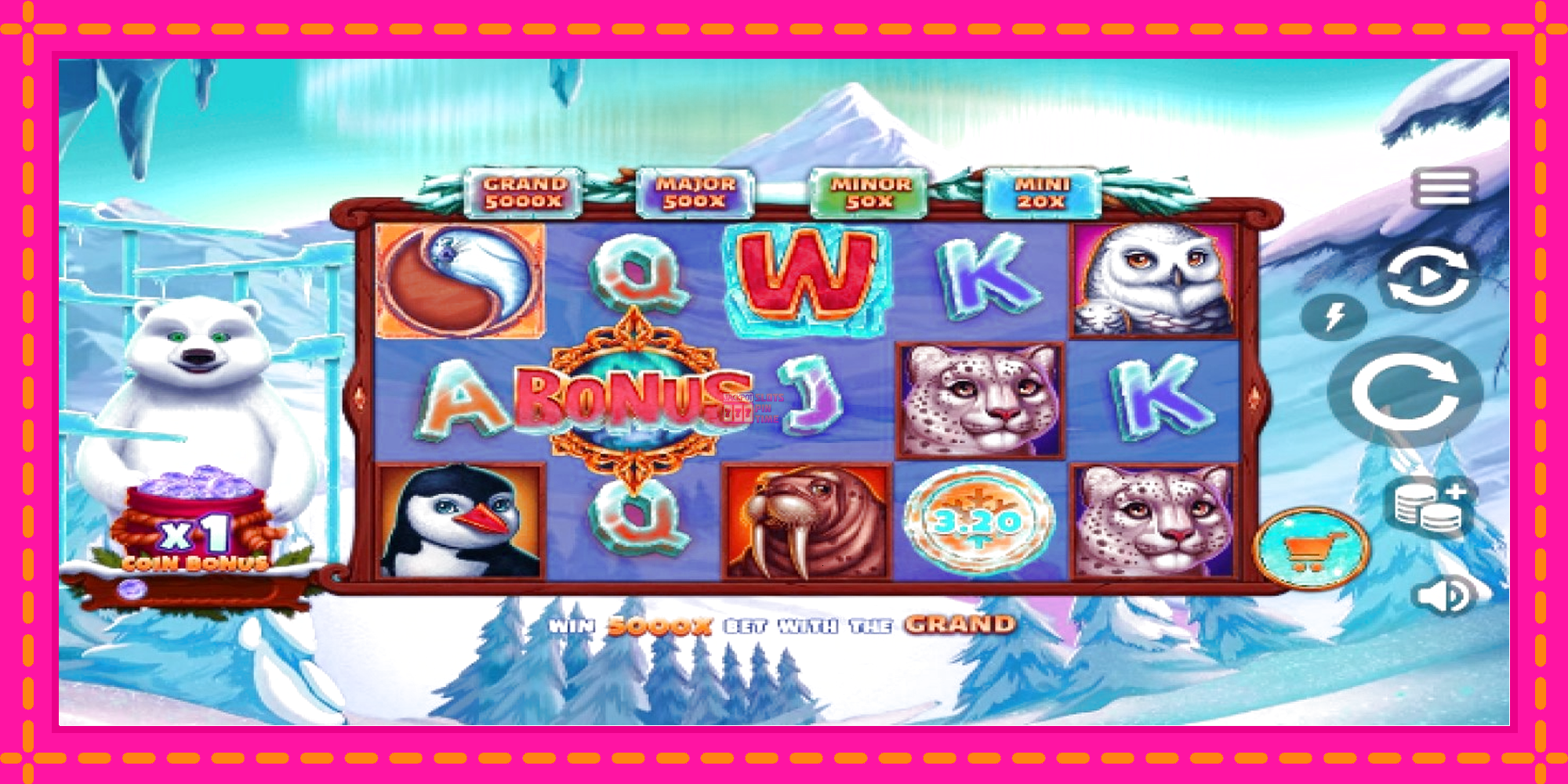 Slot machine Polar Bonanza gratuitamente, immagine 1