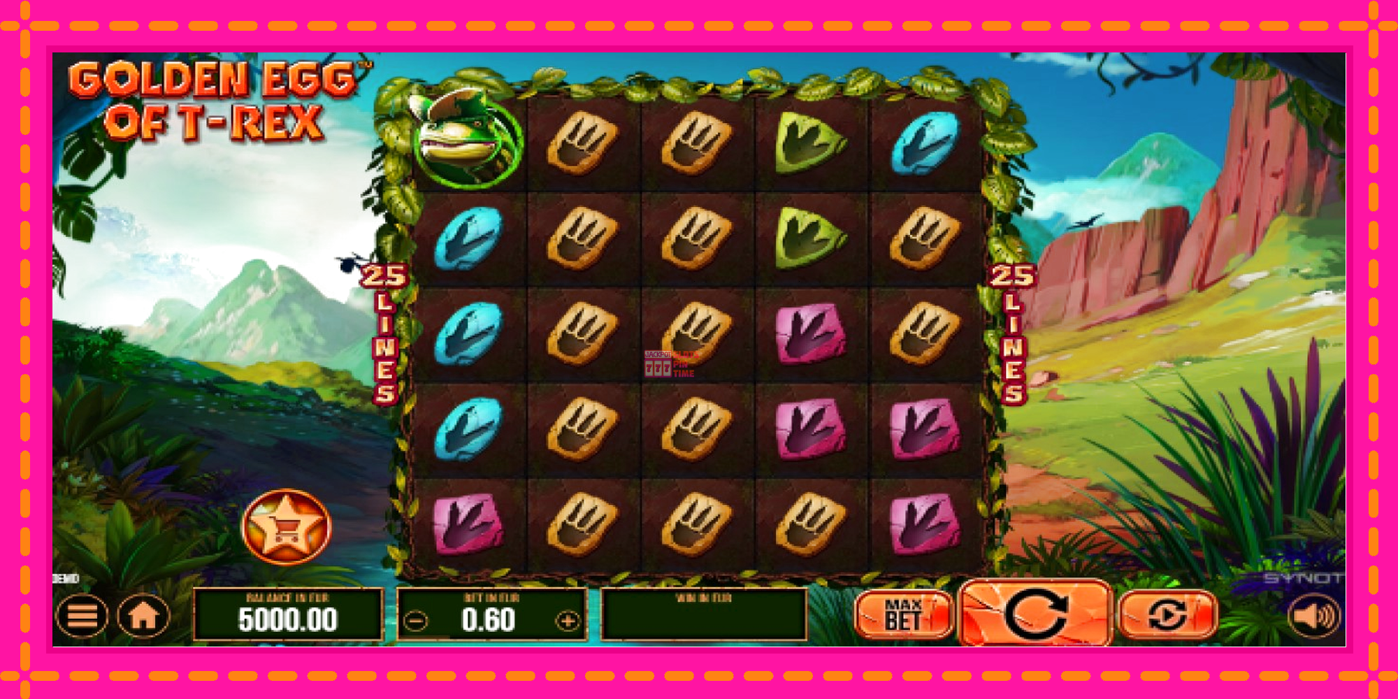 Slot machine Golden Egg of T-Rex gratuitamente, immagine 1