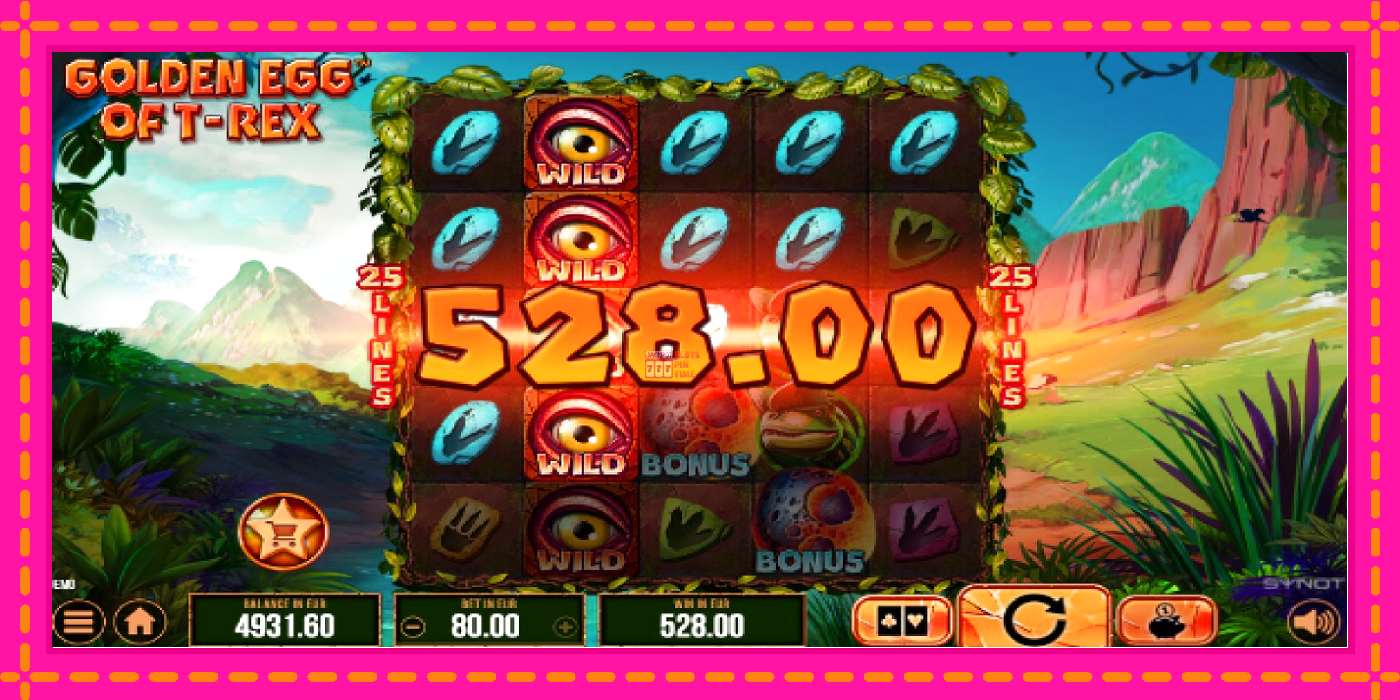 Slot machine Golden Egg of T-Rex gratuitamente, immagine 5