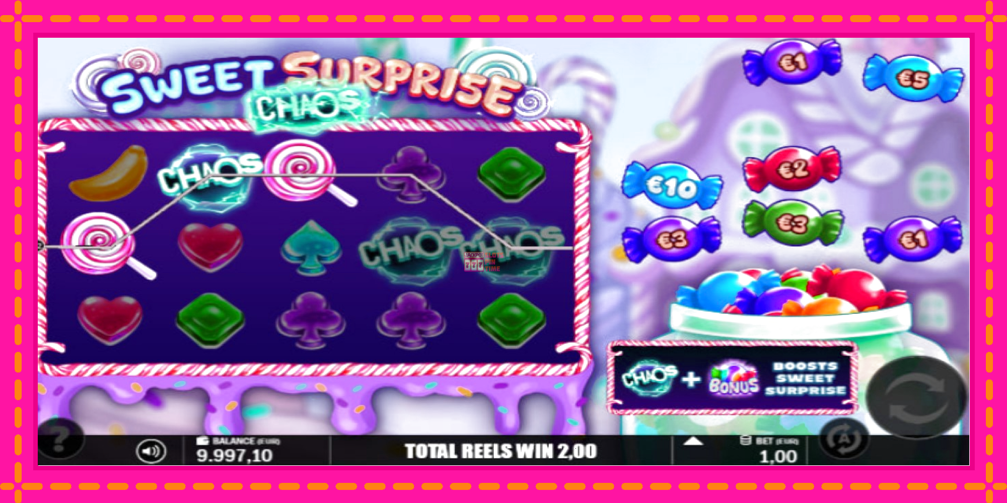 Slot machine Sweet Surprise Chaos gratuitamente, immagine 2