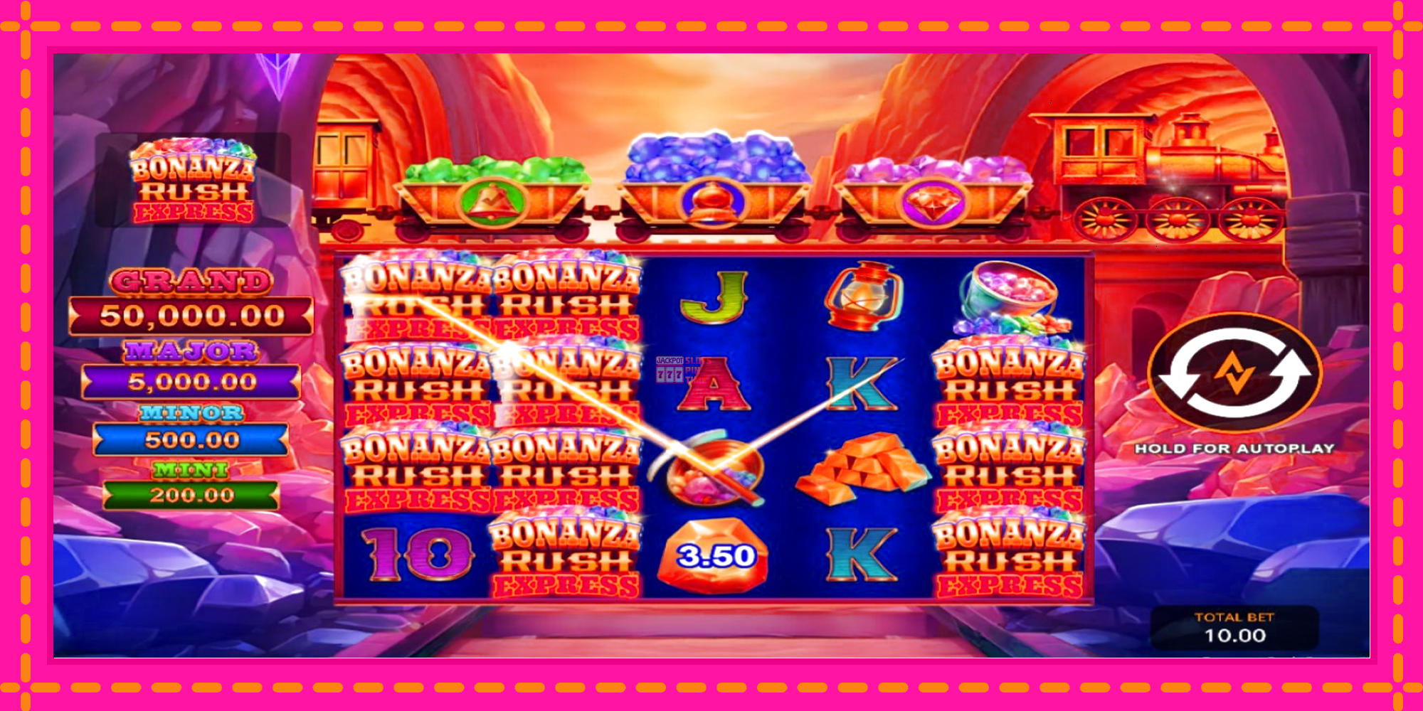 Slot machine Bonanza Rush Express gratuitamente, immagine 2