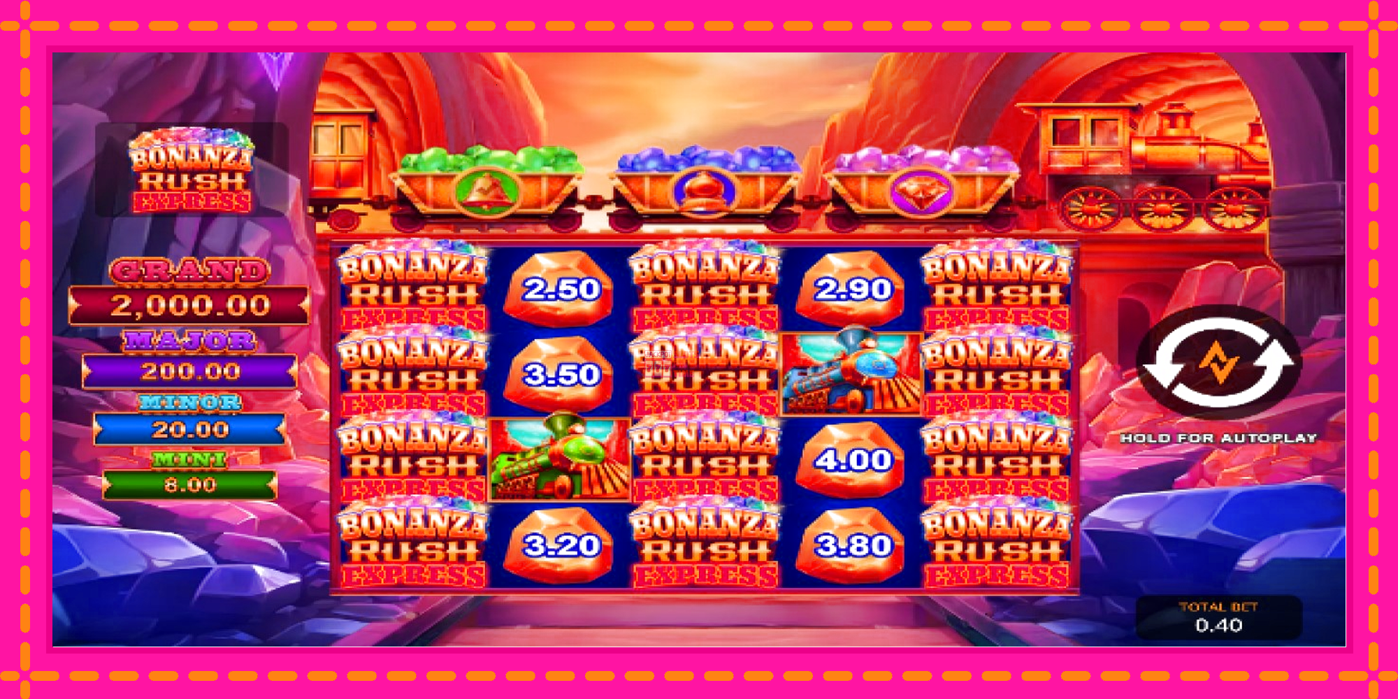 Slot machine Bonanza Rush Express gratuitamente, immagine 5