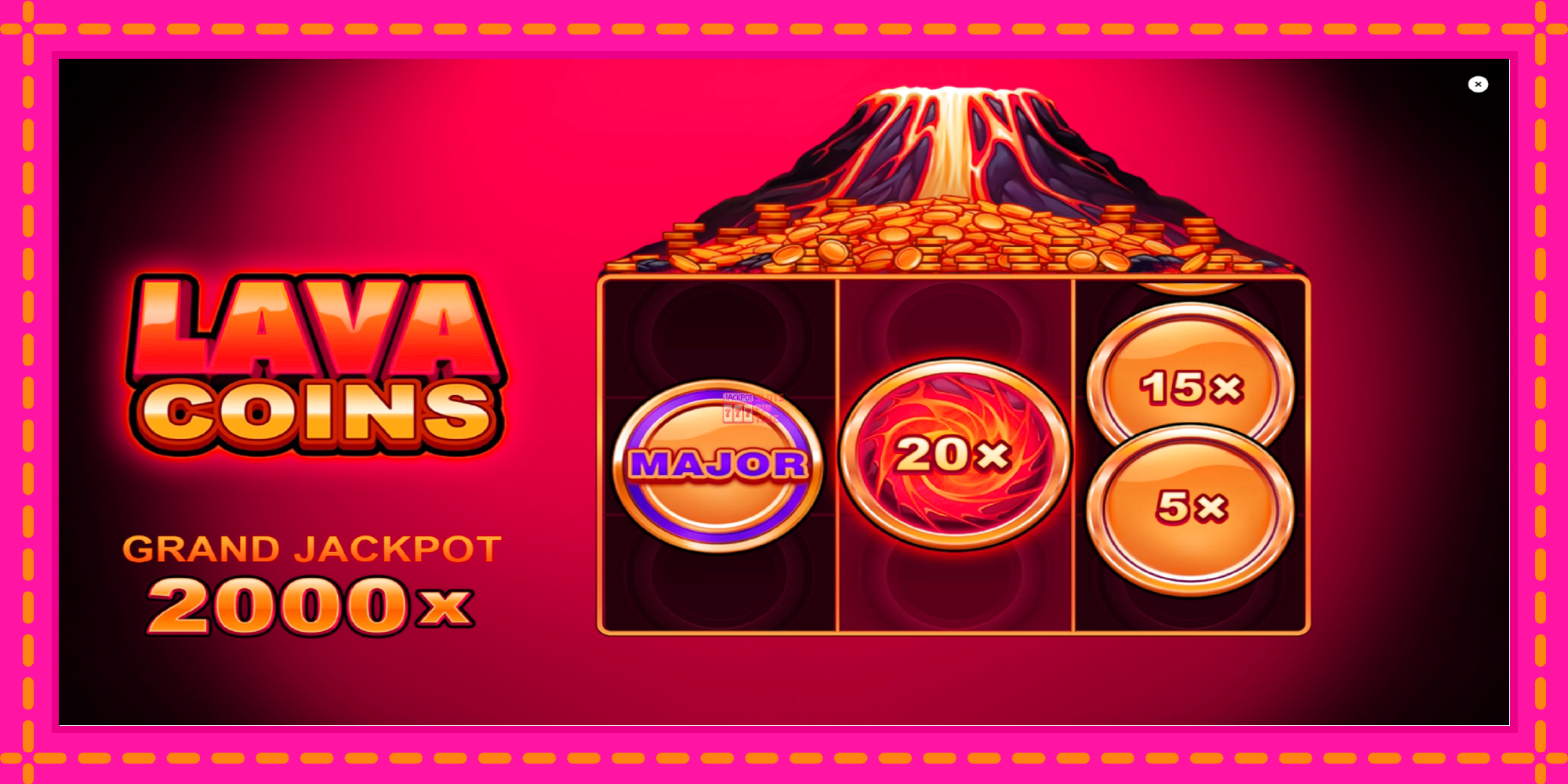 Slot machine Lava Coins gratuitamente, immagine 1