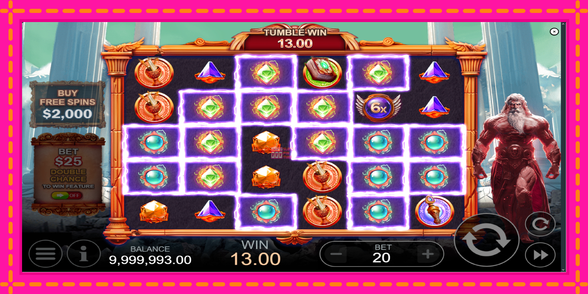 Slot machine Rage of Olympus gratuitamente, immagine 3