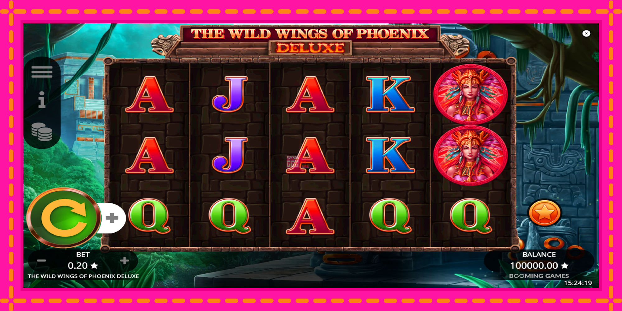 Slot machine The Wild Wings of Phoenix Deluxe gratuitamente, immagine 2