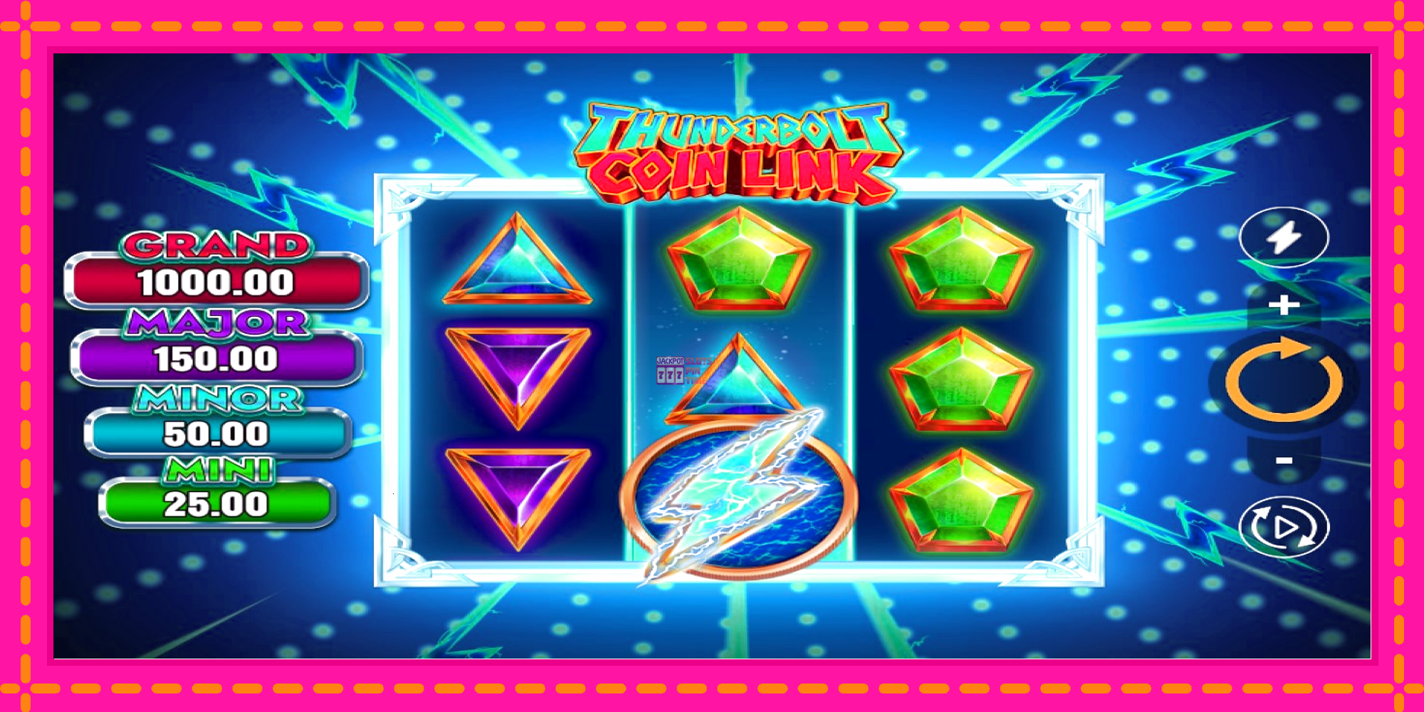 Slot machine Thunderbolt Coin Link gratuitamente, immagine 2