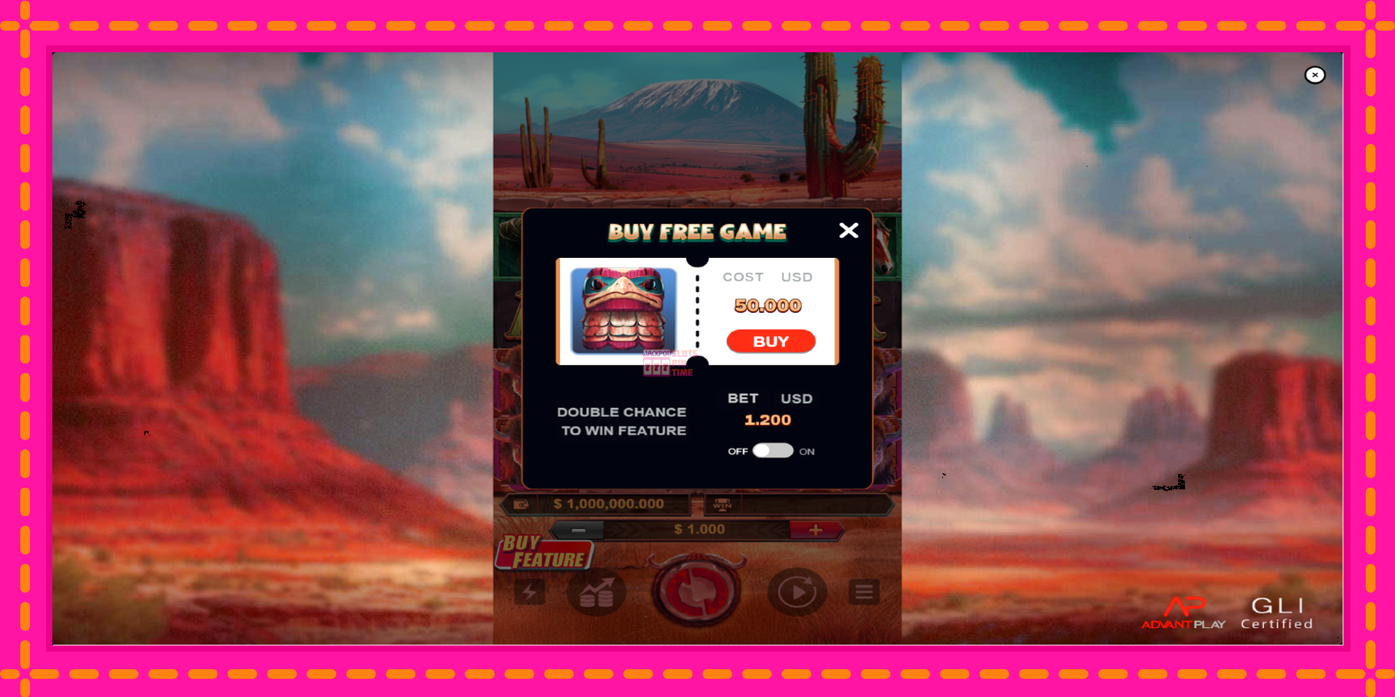 Slot machine Buffalo Rush gratuitamente, immagine 2