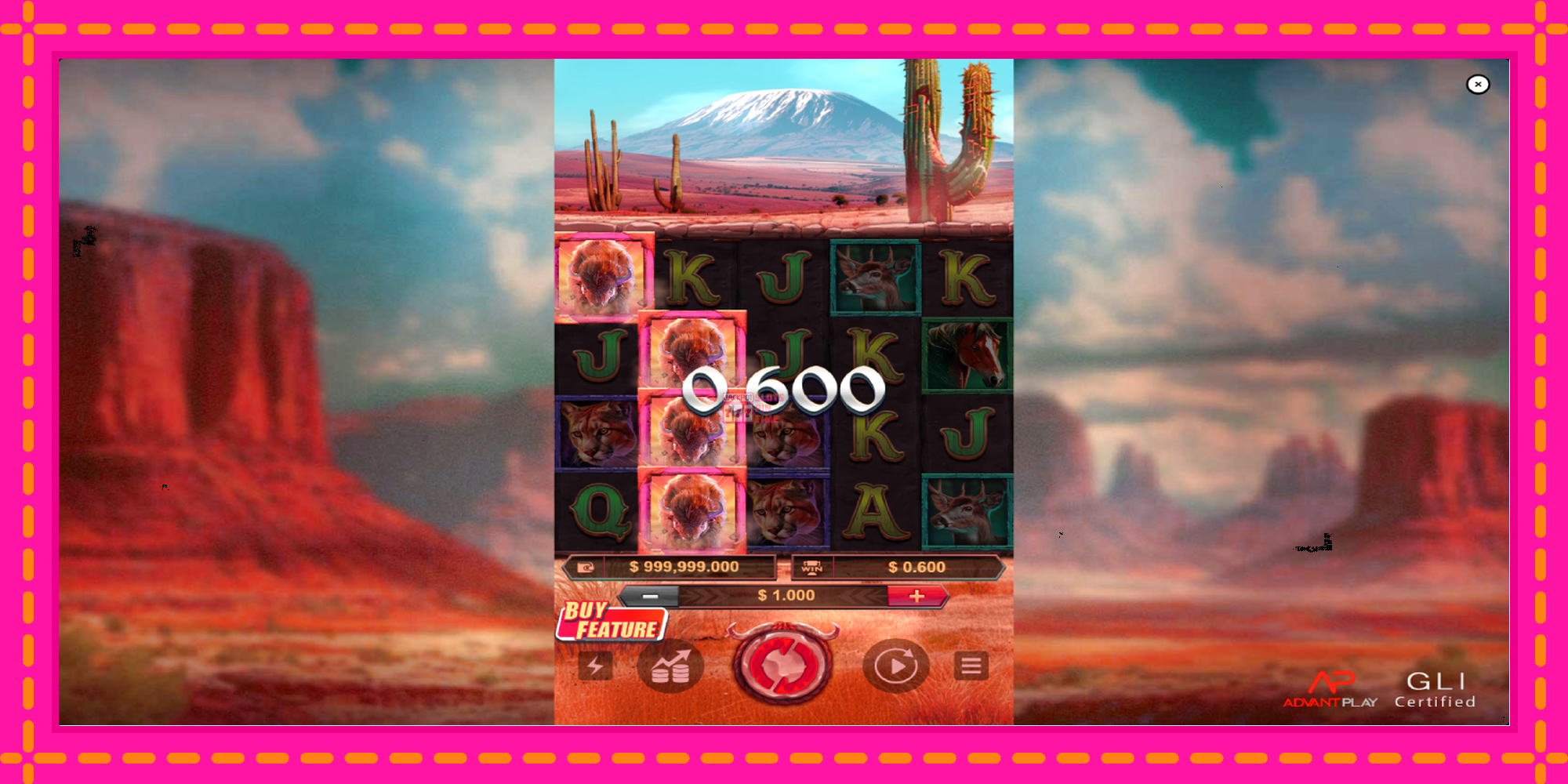 Slot machine Buffalo Rush gratuitamente, immagine 3