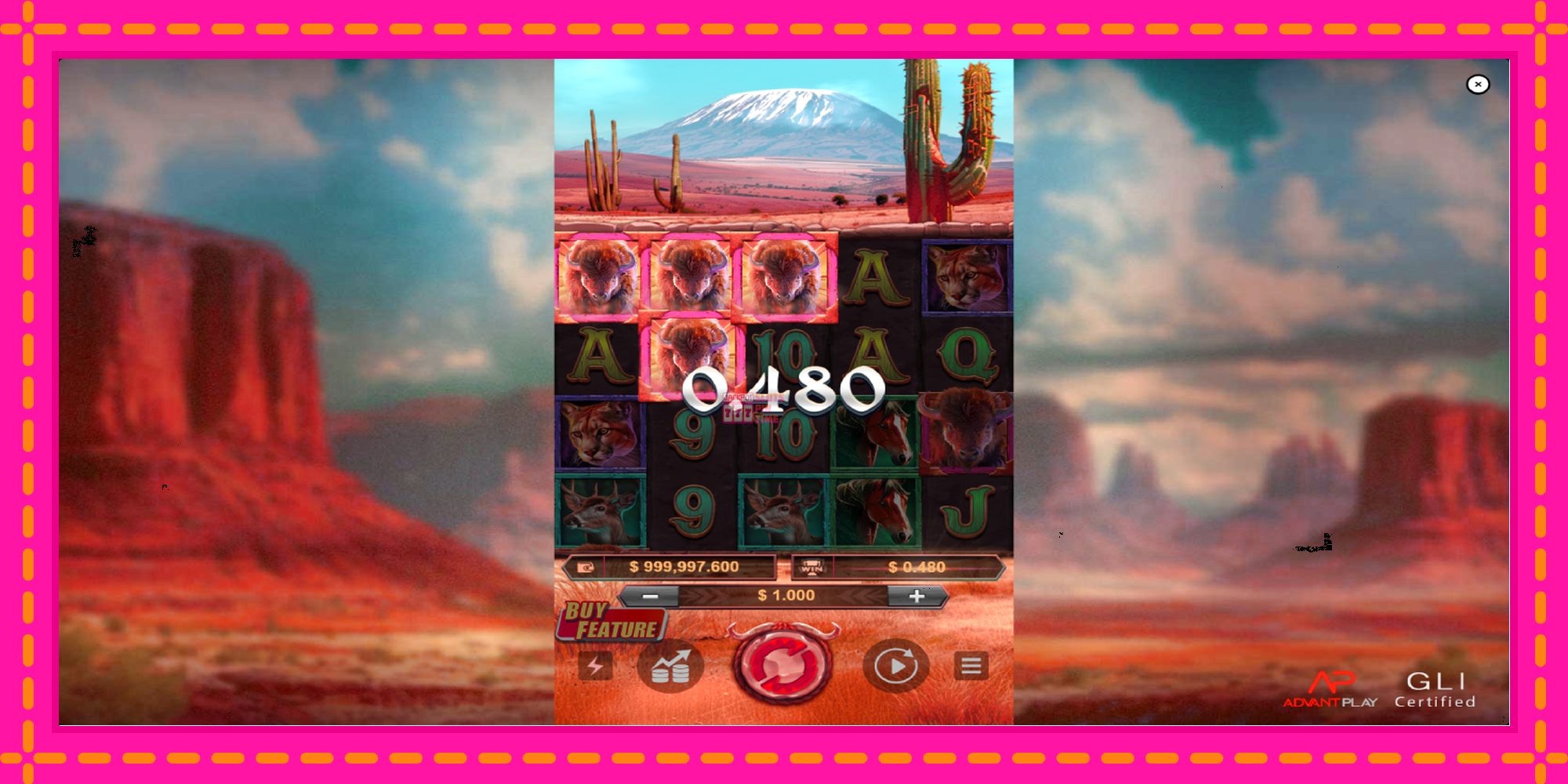 Slot machine Buffalo Rush gratuitamente, immagine 4