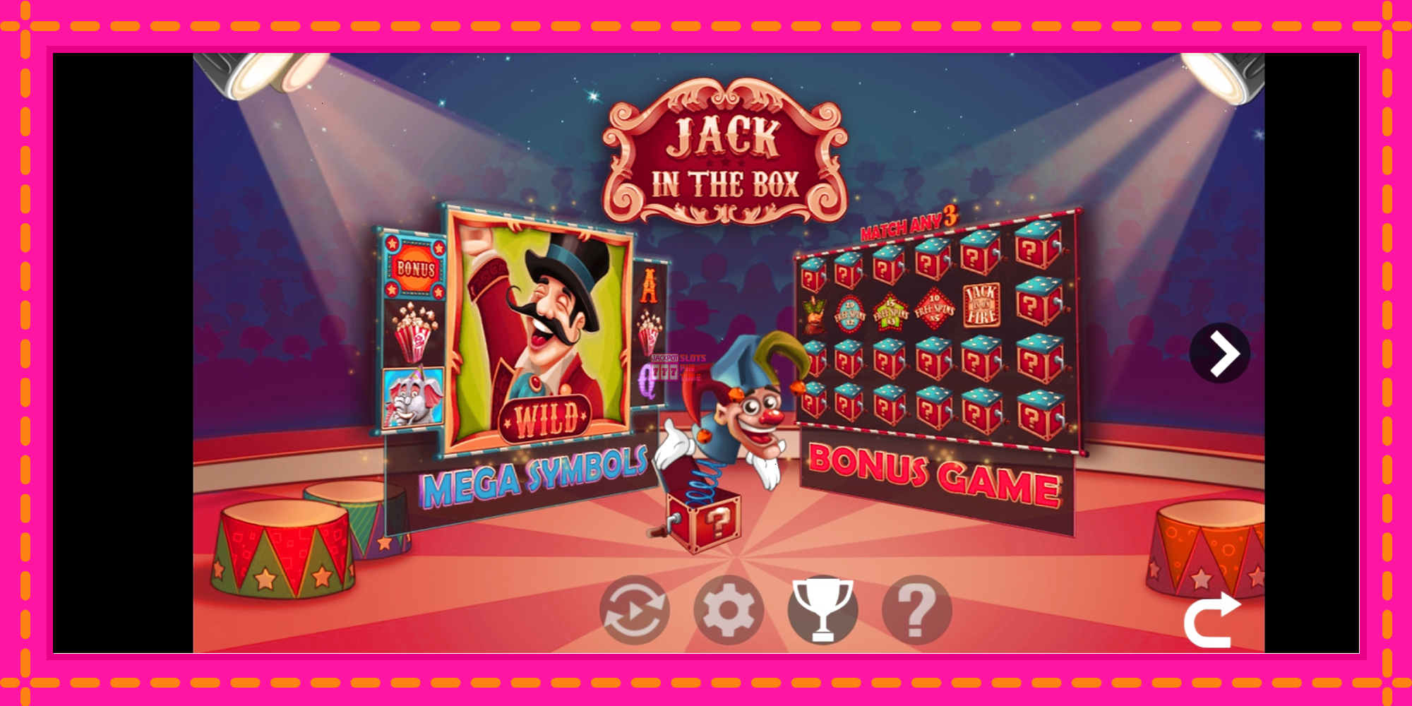 Slot machine Jack in the Box gratuitamente, immagine 1