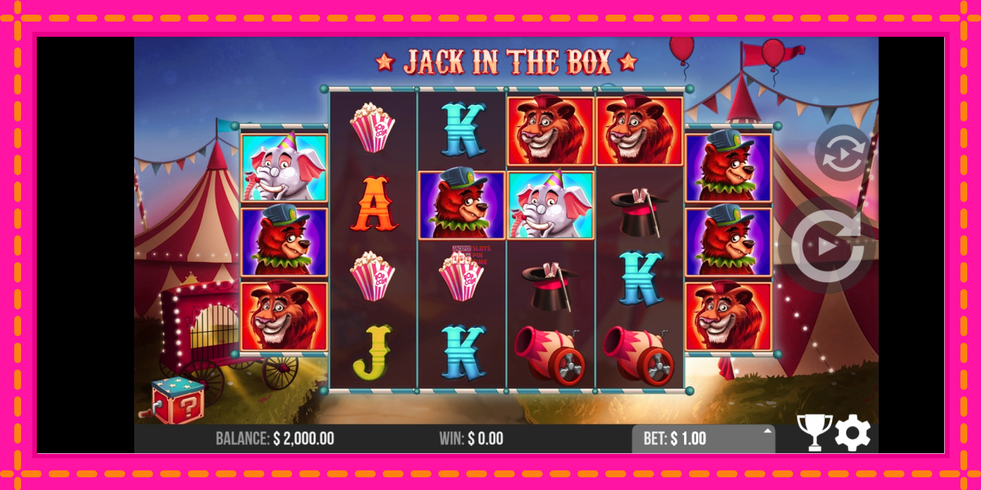 Slot machine Jack in the Box gratuitamente, immagine 2