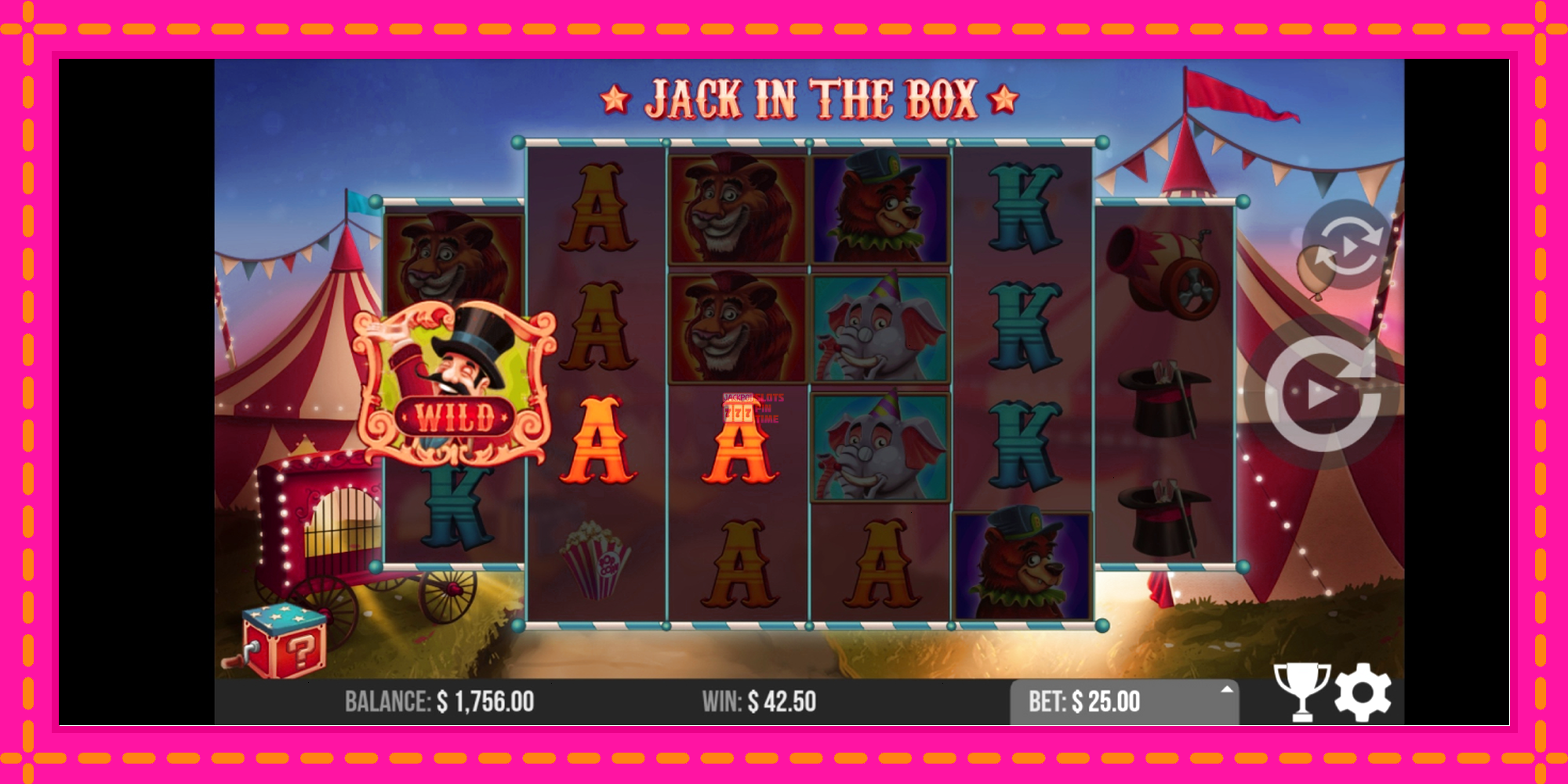 Slot machine Jack in the Box gratuitamente, immagine 3