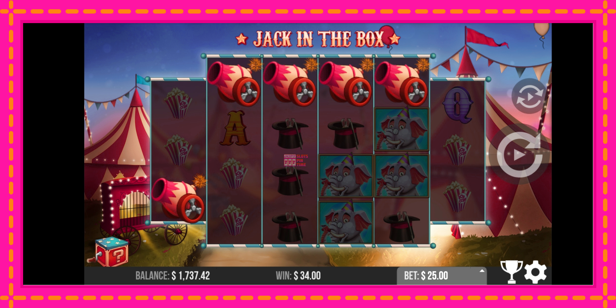 Slot machine Jack in the Box gratuitamente, immagine 4