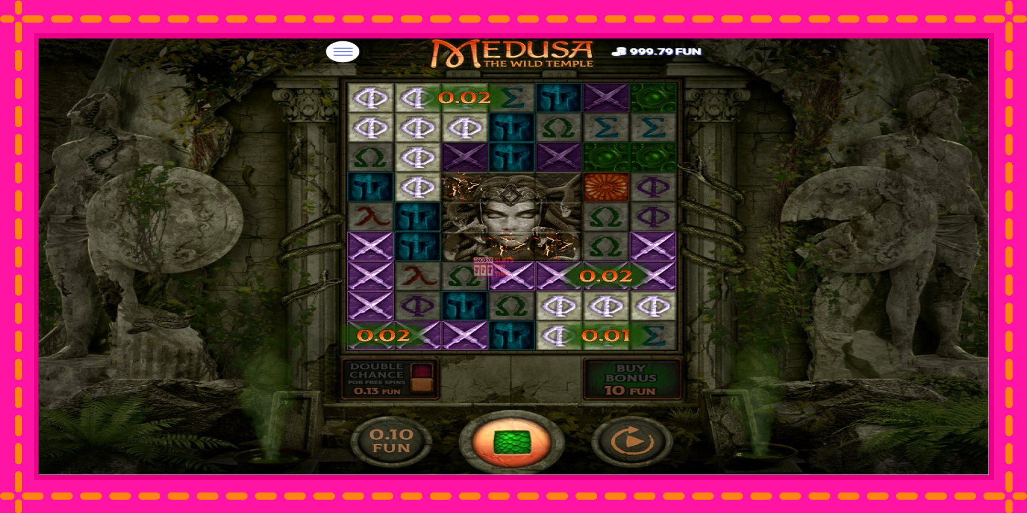 Slot machine Medusa The Wild Temple gratuitamente, immagine 3