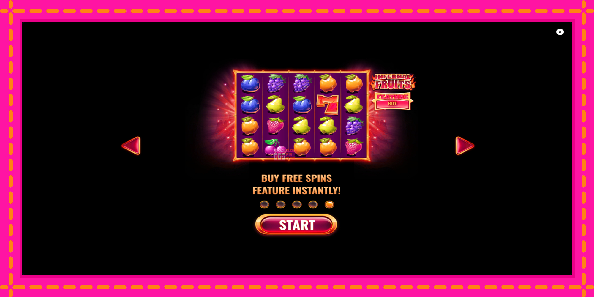 Slot machine Infernal Fruits gratuitamente, immagine 1