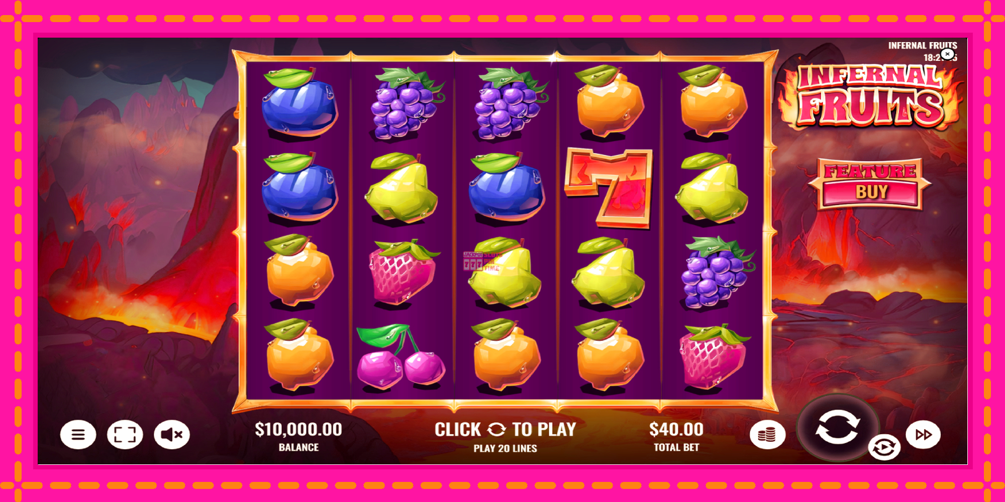 Slot machine Infernal Fruits gratuitamente, immagine 2