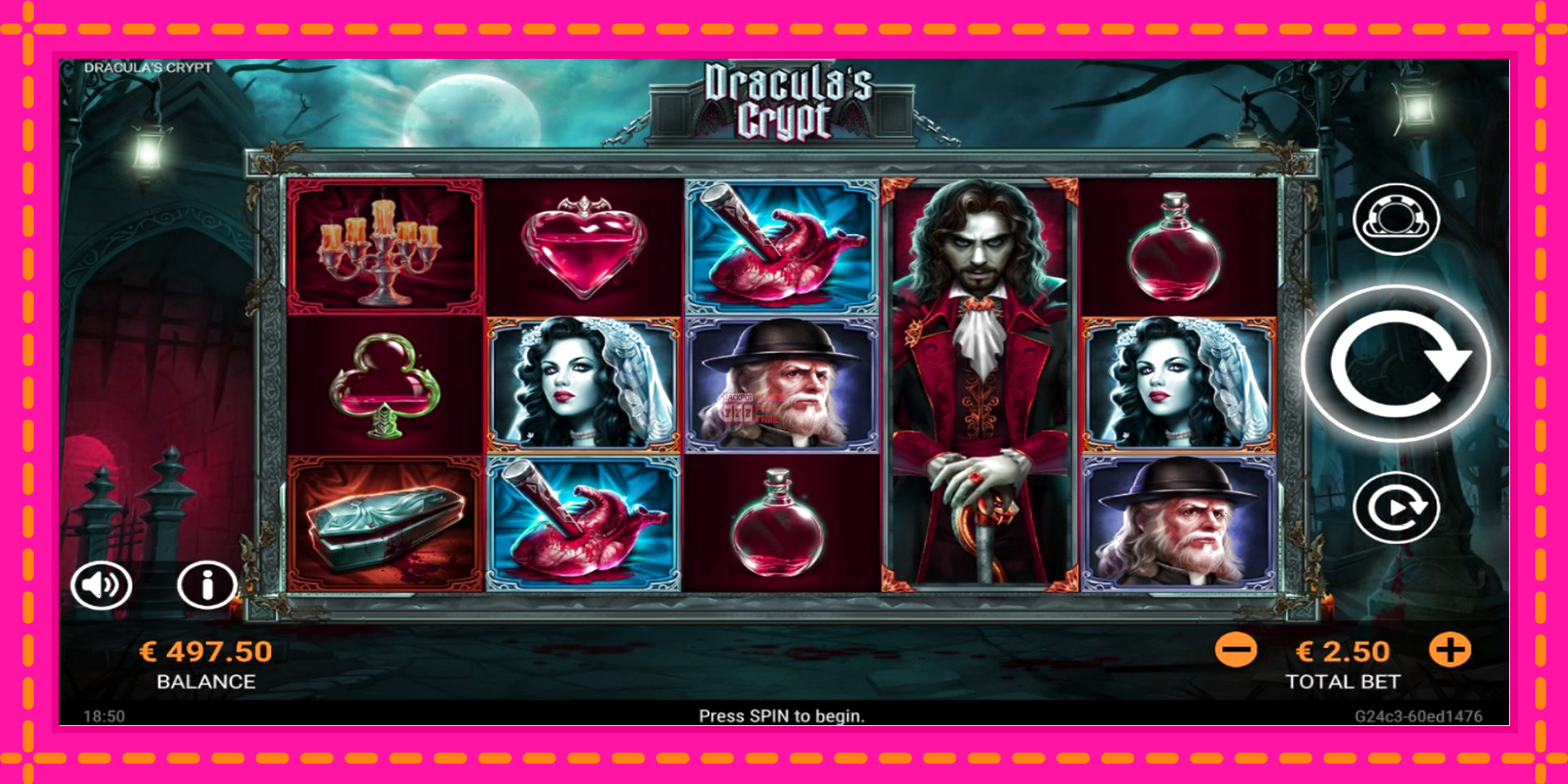 Slot machine Draculas Crypt gratuitamente, immagine 2