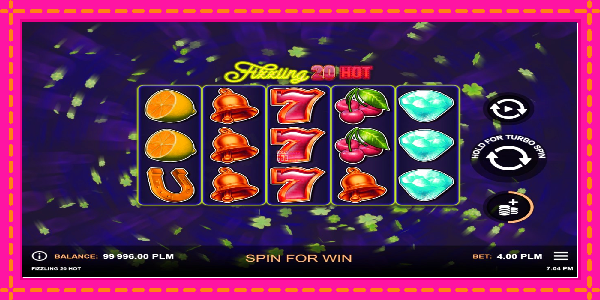 Slot machine Fizzling 20 Hot gratuitamente, immagine 1