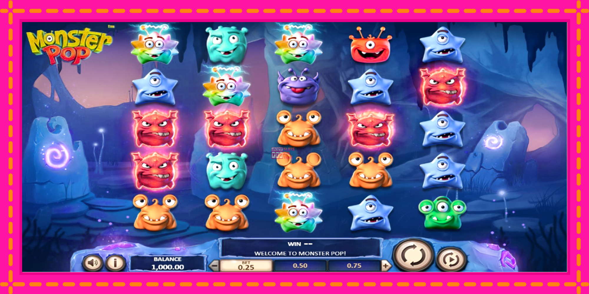 Slot machine Monster Pop gratuitamente, immagine 1