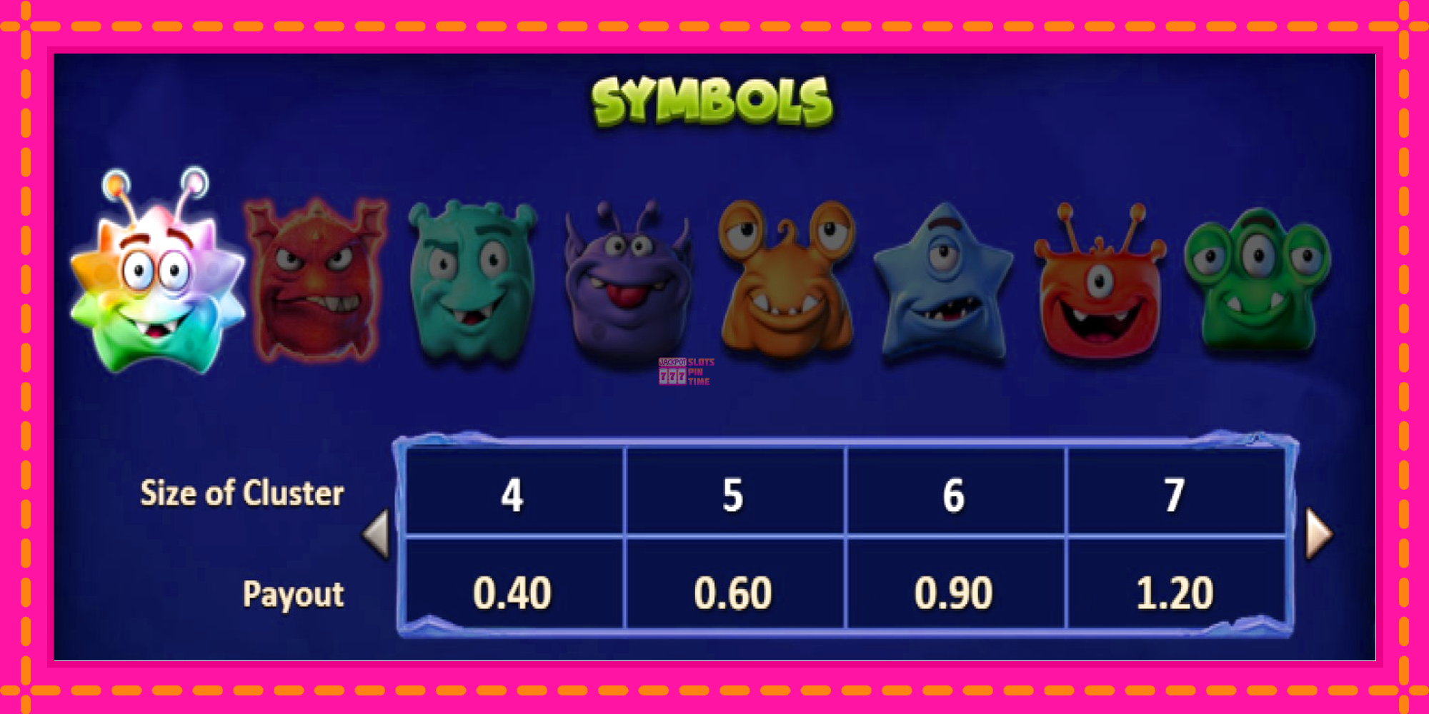 Slot machine Monster Pop gratuitamente, immagine 5