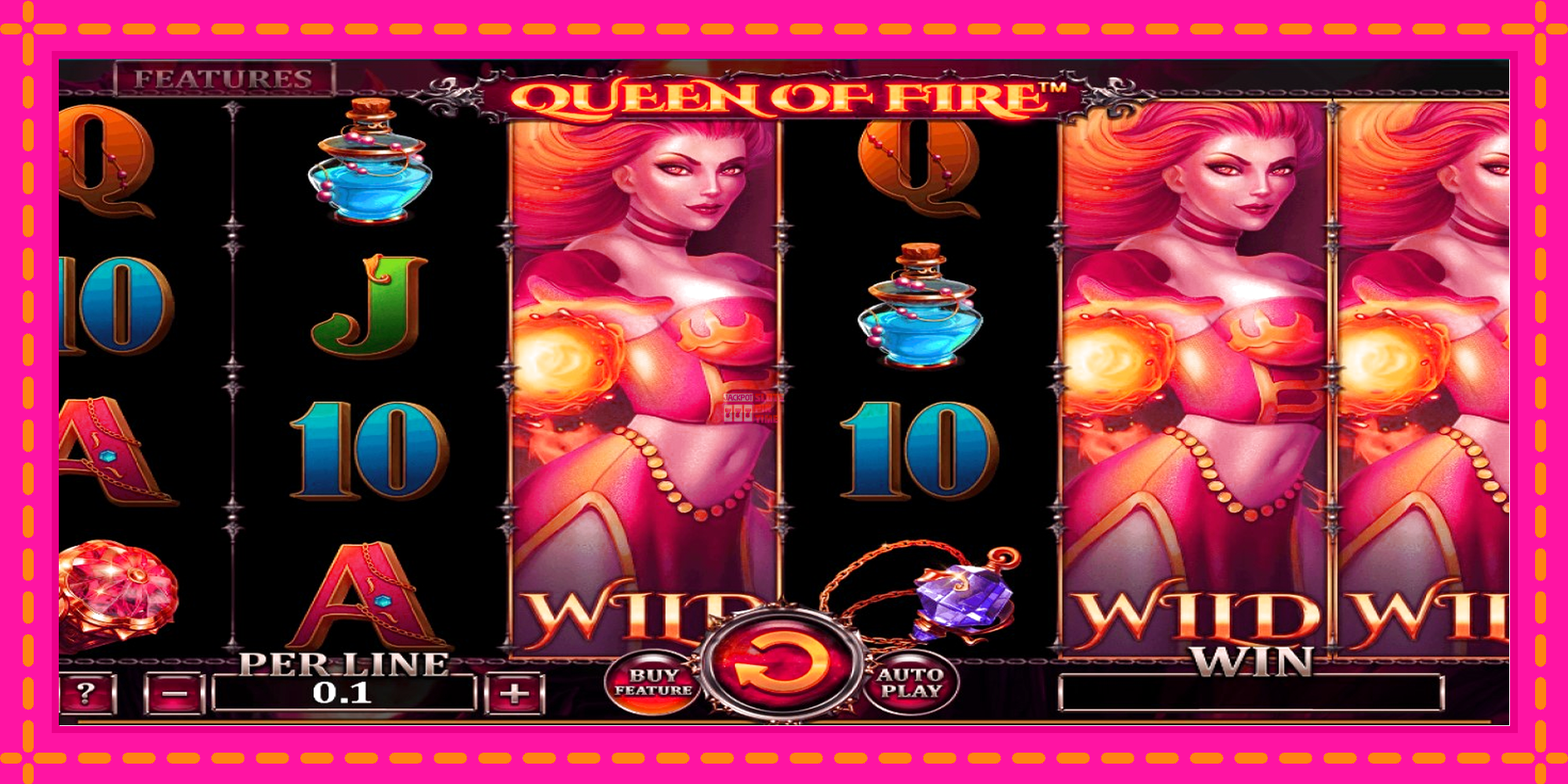 Slot machine Queen Of Fire - Expanded Edition gratuitamente, immagine 1