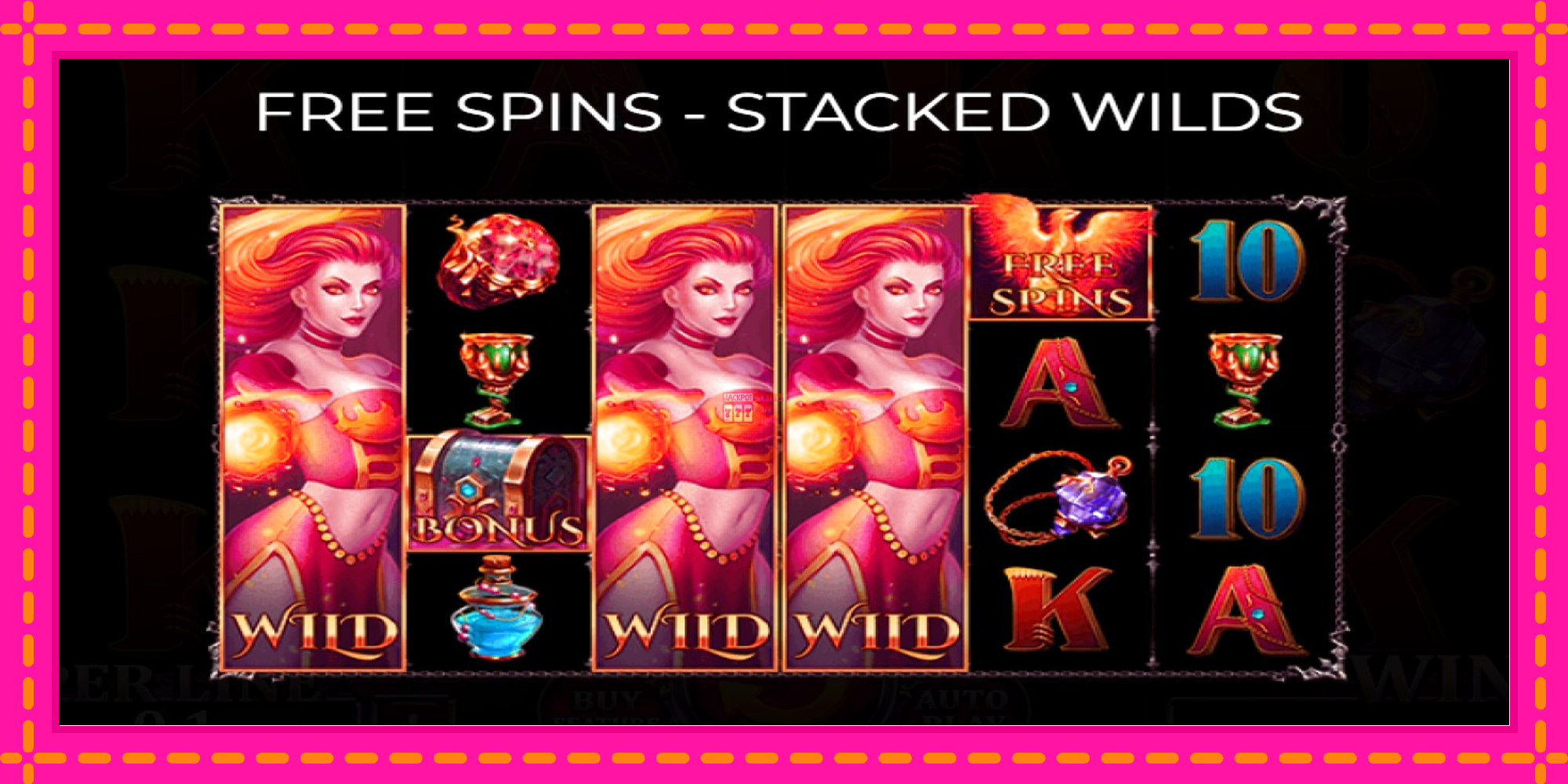 Slot machine Queen Of Fire - Expanded Edition gratuitamente, immagine 3