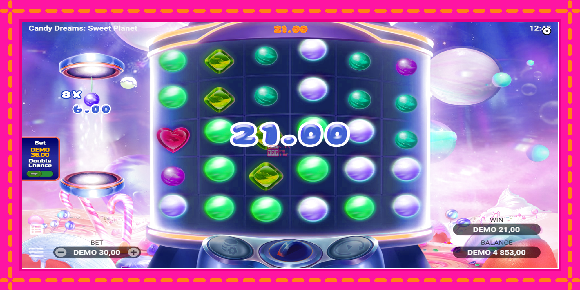 Slot machine Candy Dreams Sweet Planet gratuitamente, immagine 3