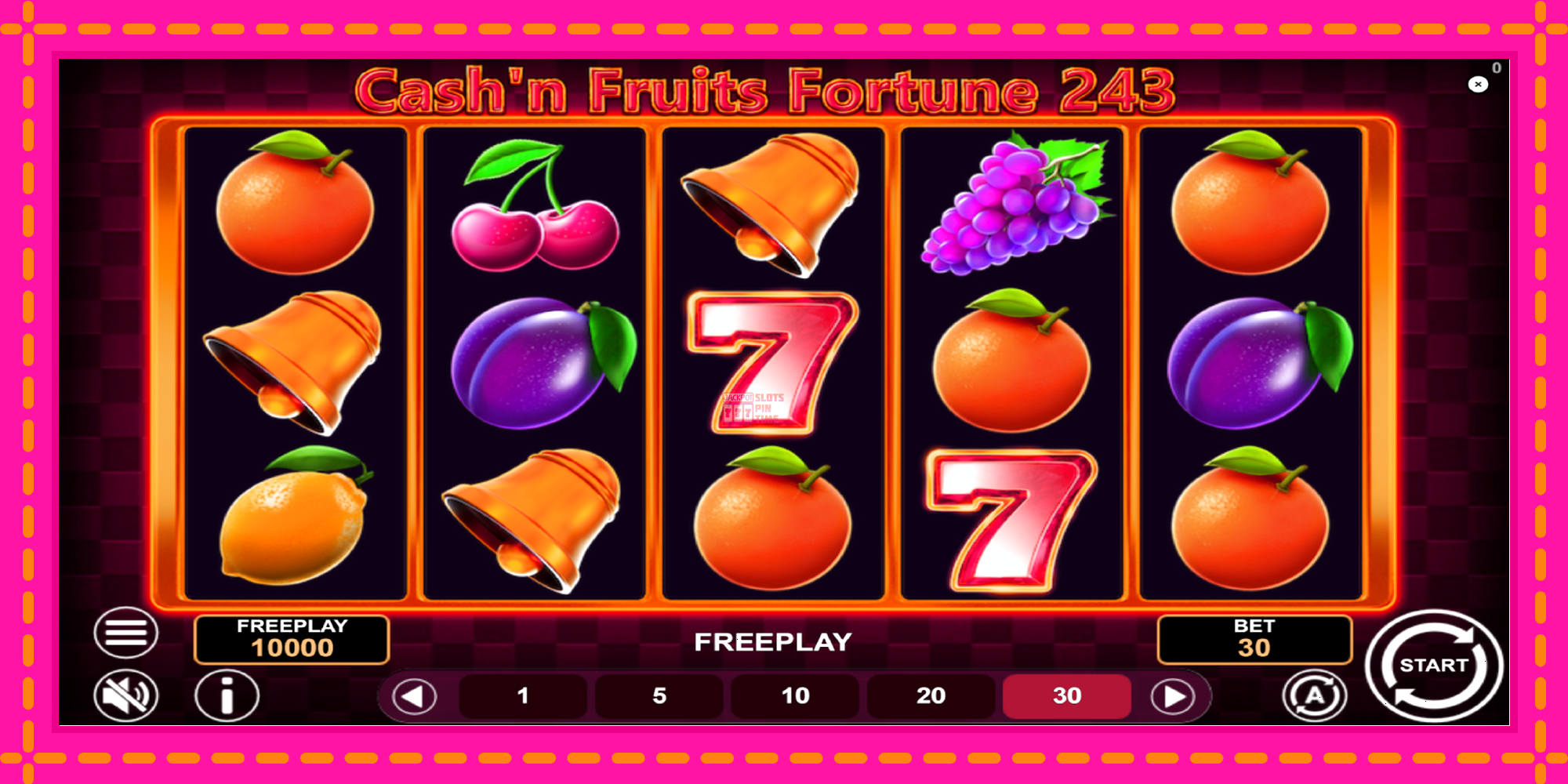 Slot machine Cashn Fruits Fortune 243 gratuitamente, immagine 2