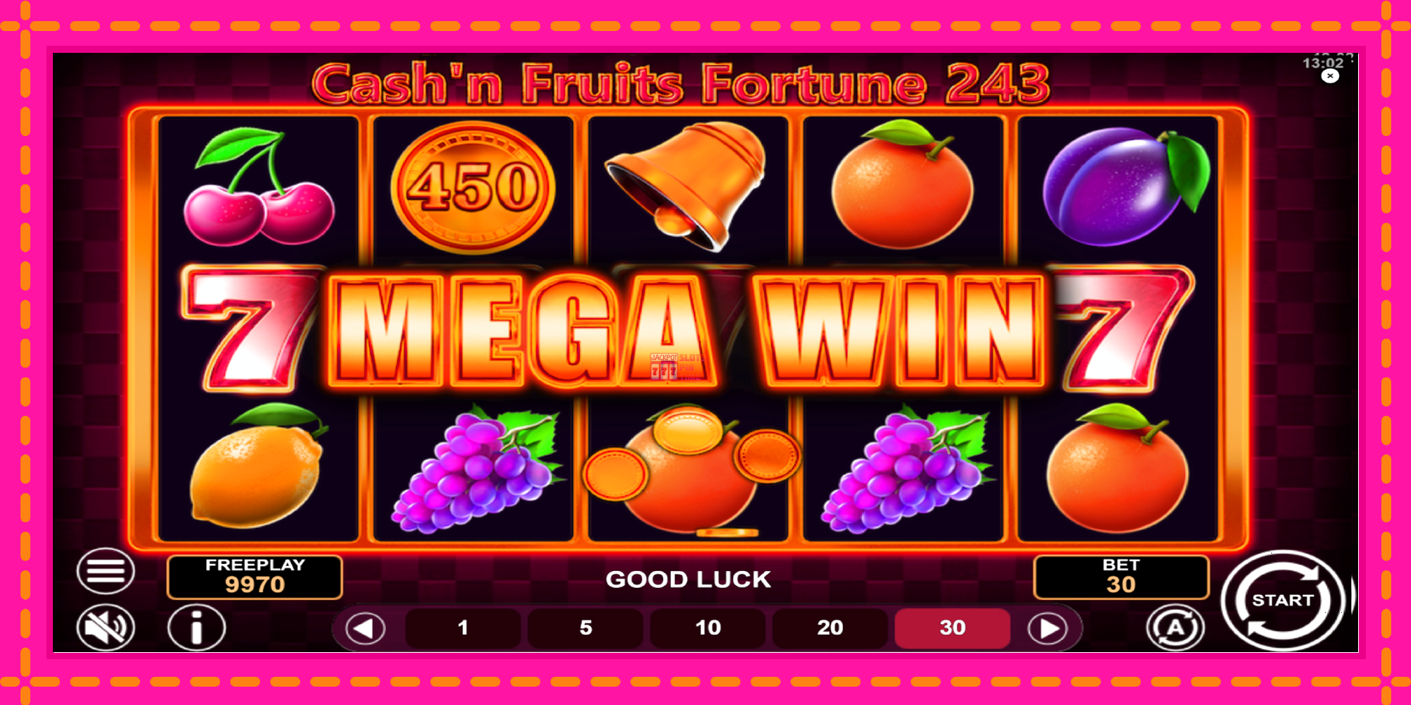 Slot machine Cashn Fruits Fortune 243 gratuitamente, immagine 3