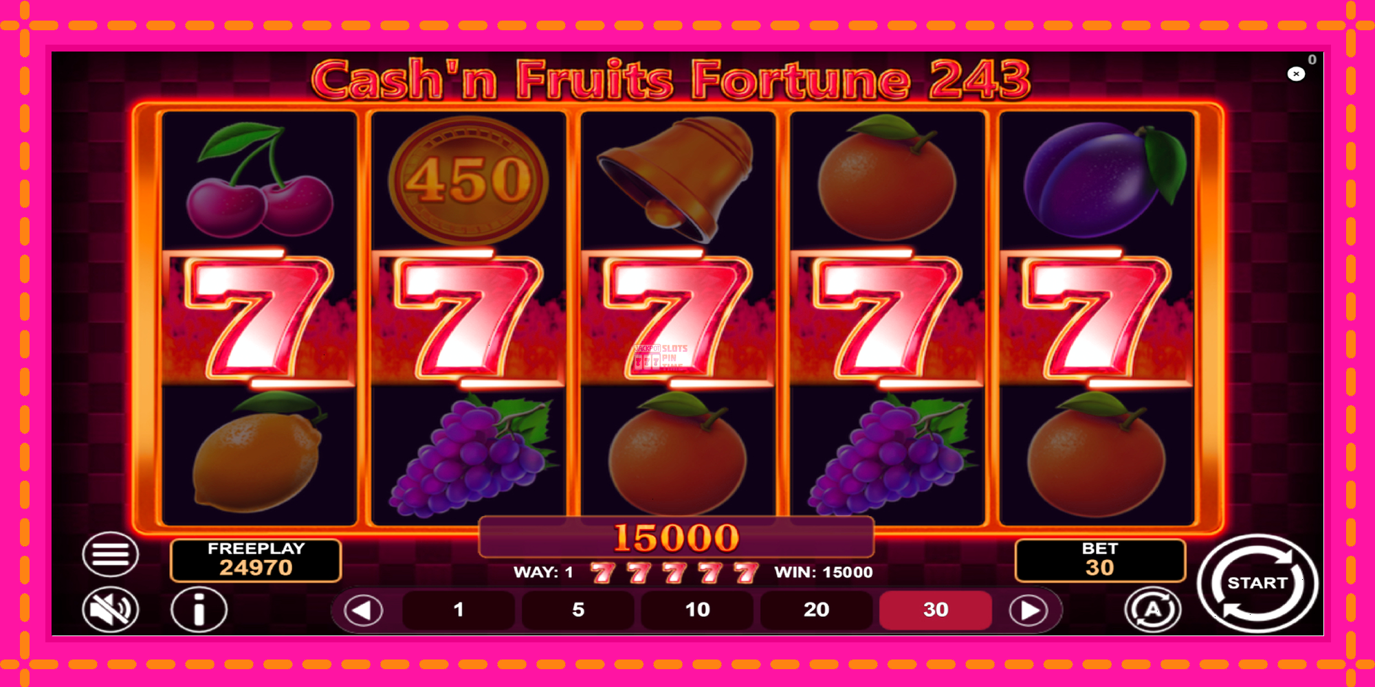 Slot machine Cashn Fruits Fortune 243 gratuitamente, immagine 4