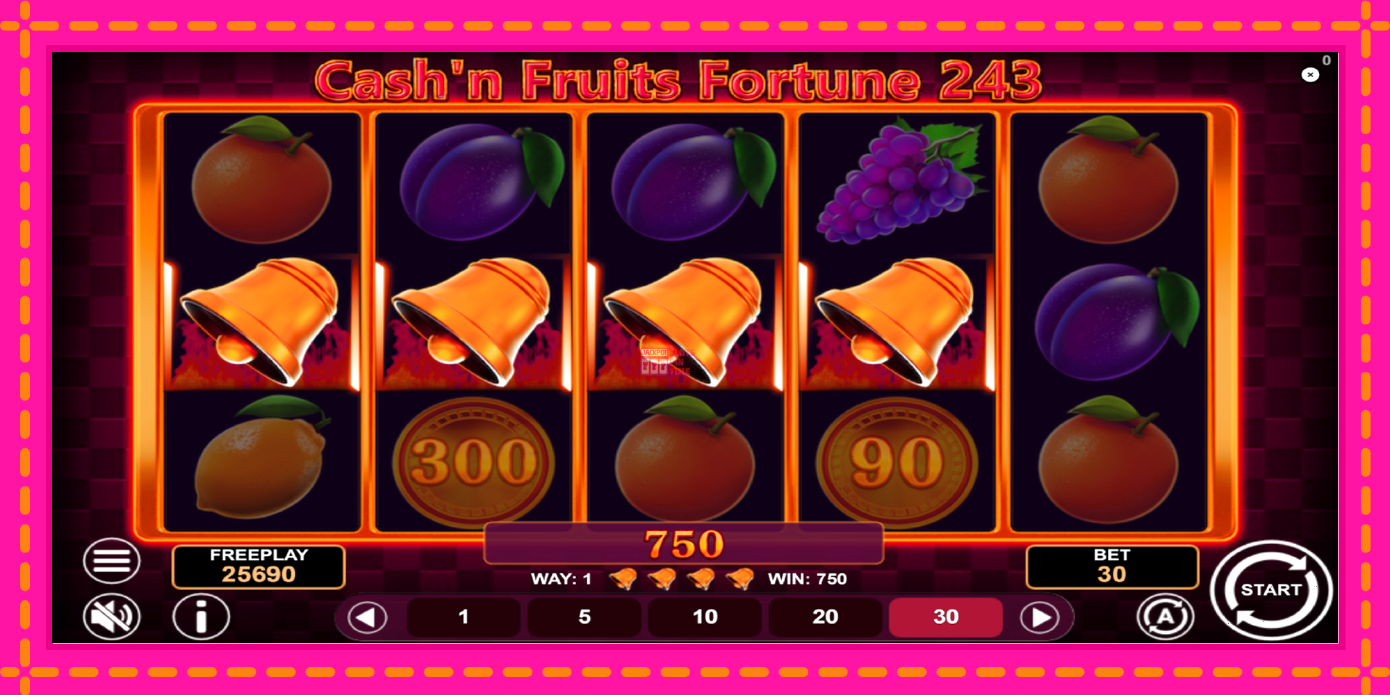 Slot machine Cashn Fruits Fortune 243 gratuitamente, immagine 5