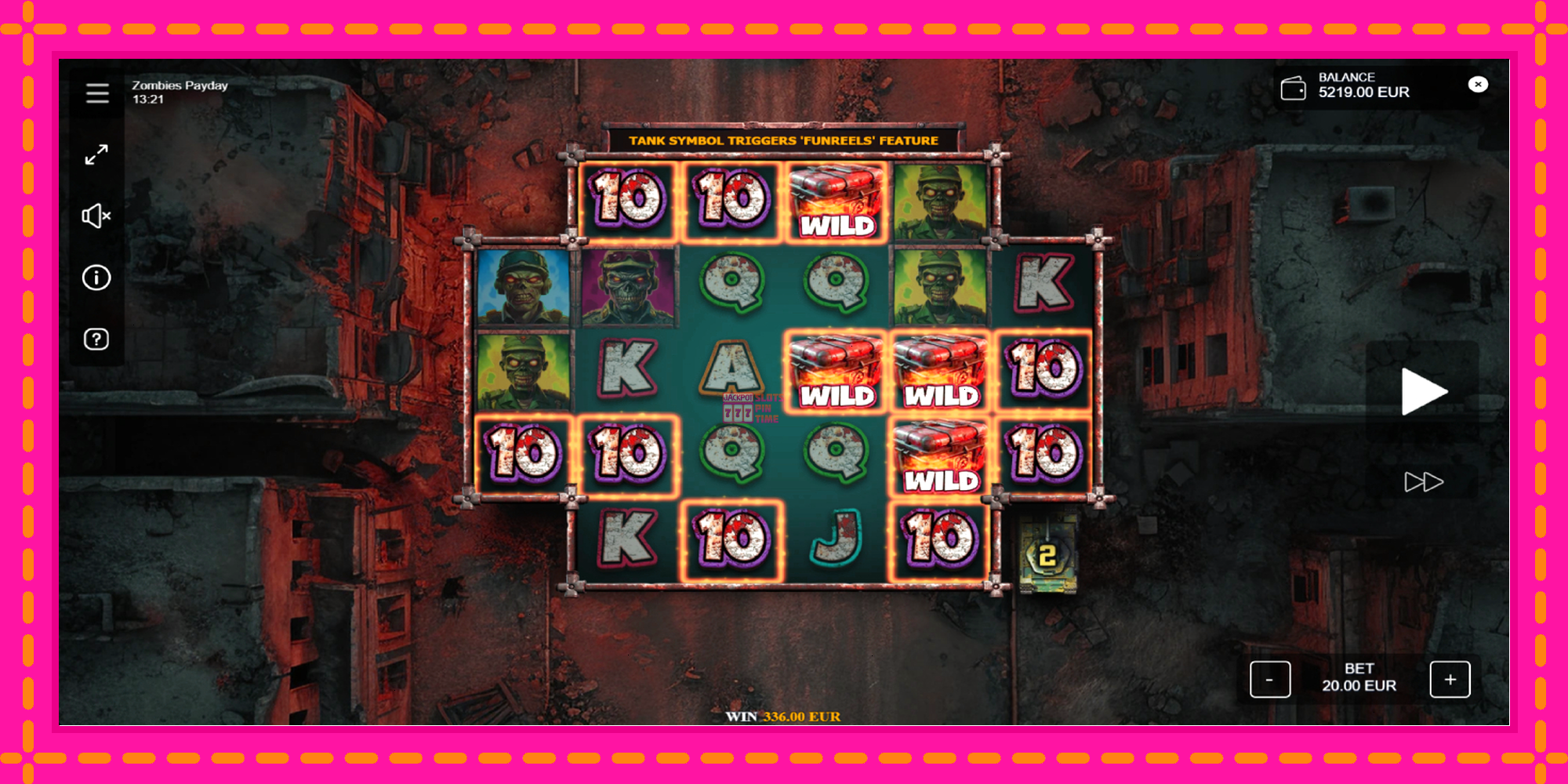 Slot machine Zombies Payday gratuitamente, immagine 5