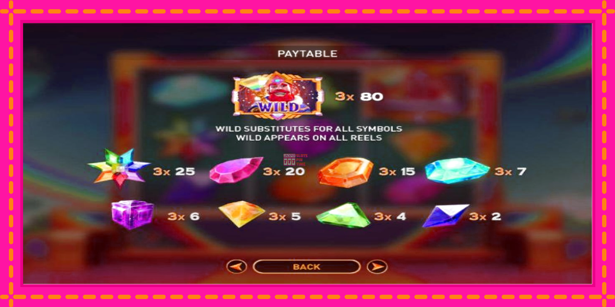 Slot machine Jewel Land gratuitamente, immagine 4