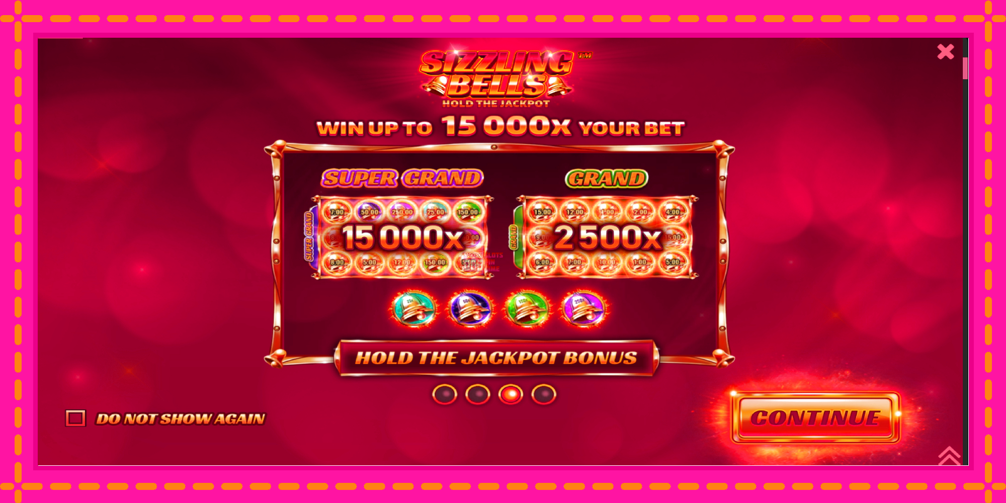 Slot machine Sizzling Bells gratuitamente, immagine 1