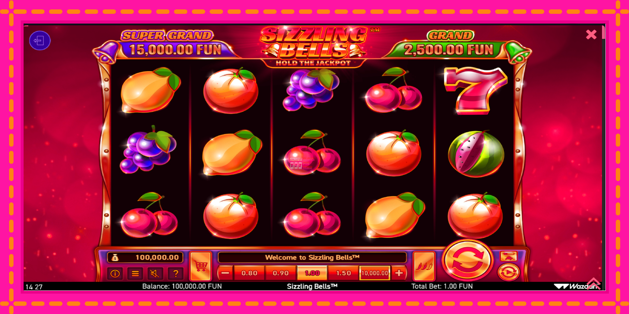 Slot machine Sizzling Bells gratuitamente, immagine 2